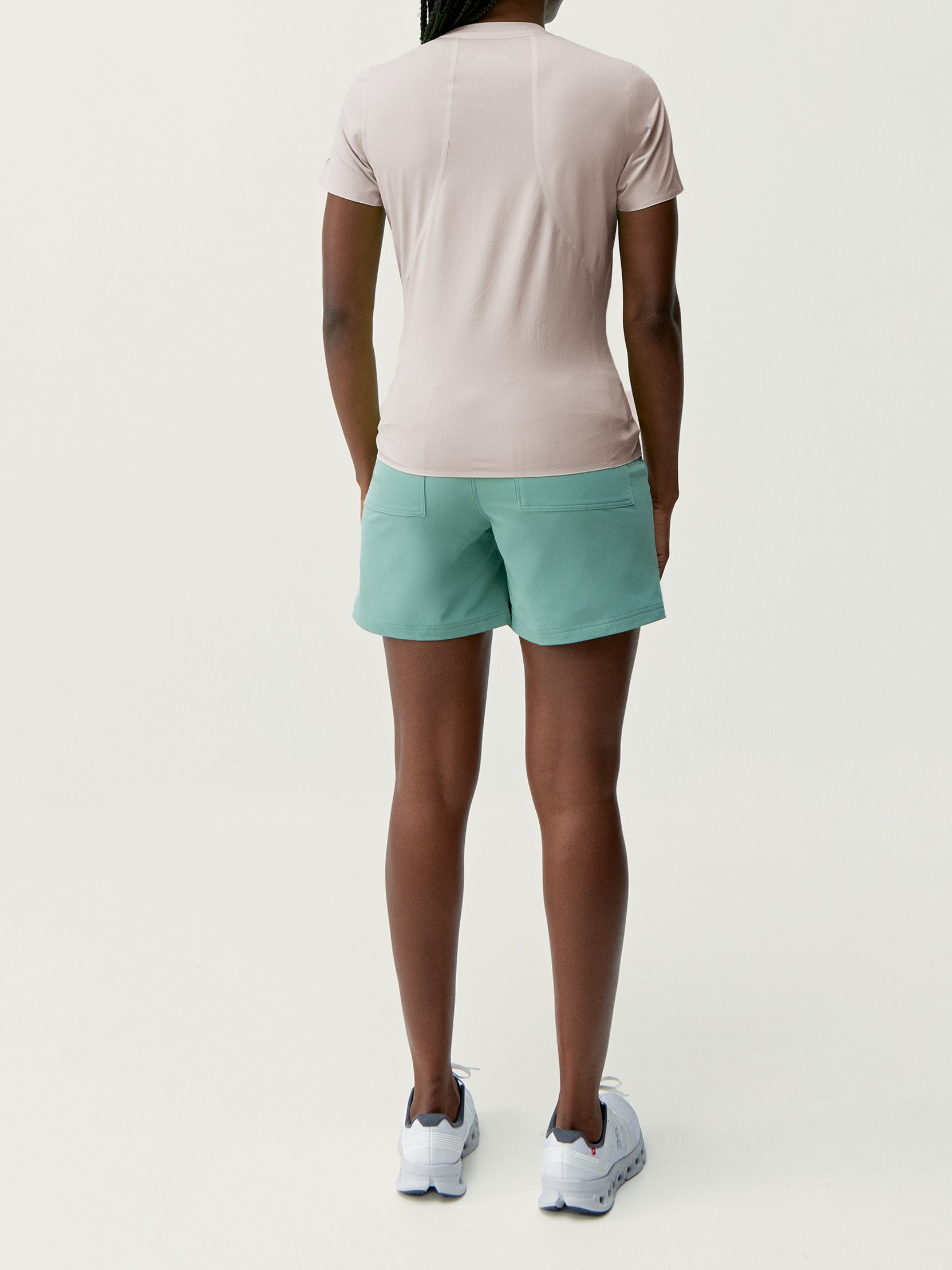 Short-sleeve performance sports t-shirt BORN LIVING YOGA Pink