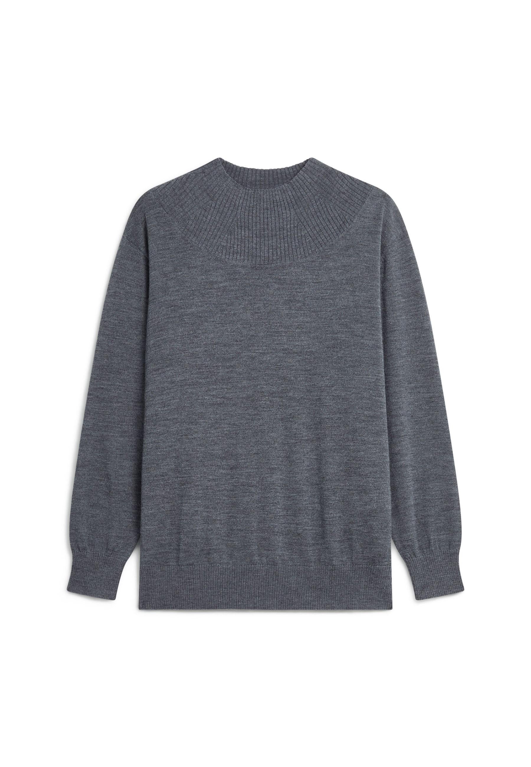 High-neck merino wool sweater RODIER Grey