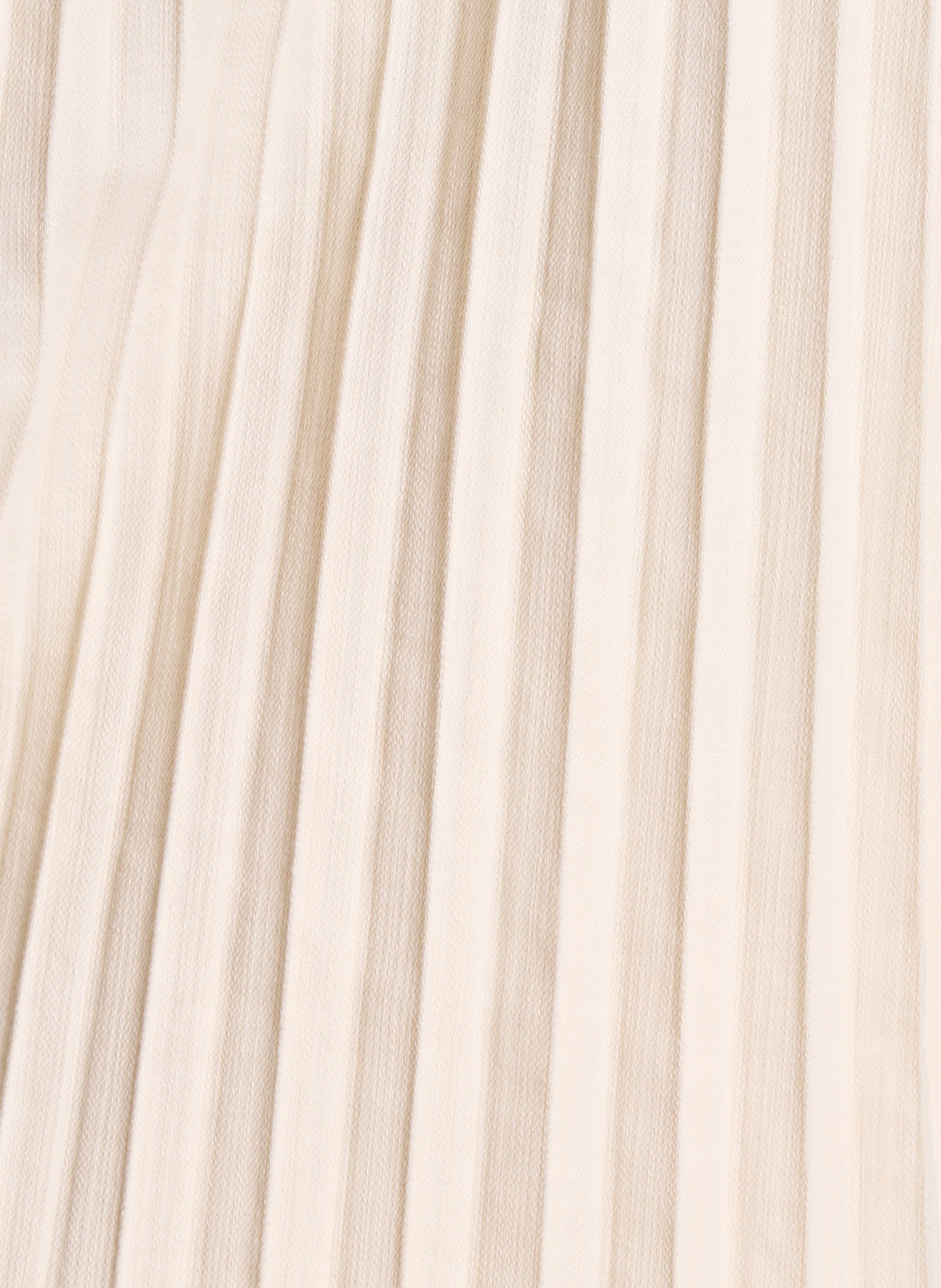 Top met ronde hals - katoenblend LA FEE MARABOUTEE Wit