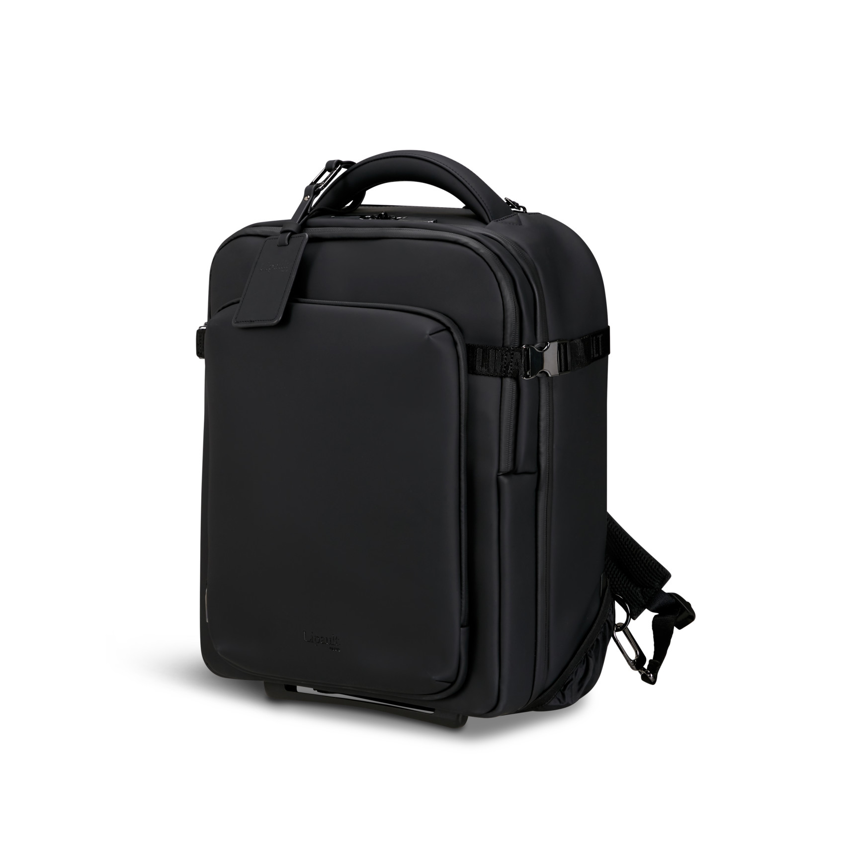 Lost in Berlin wheeled backpack LIPAULT Black