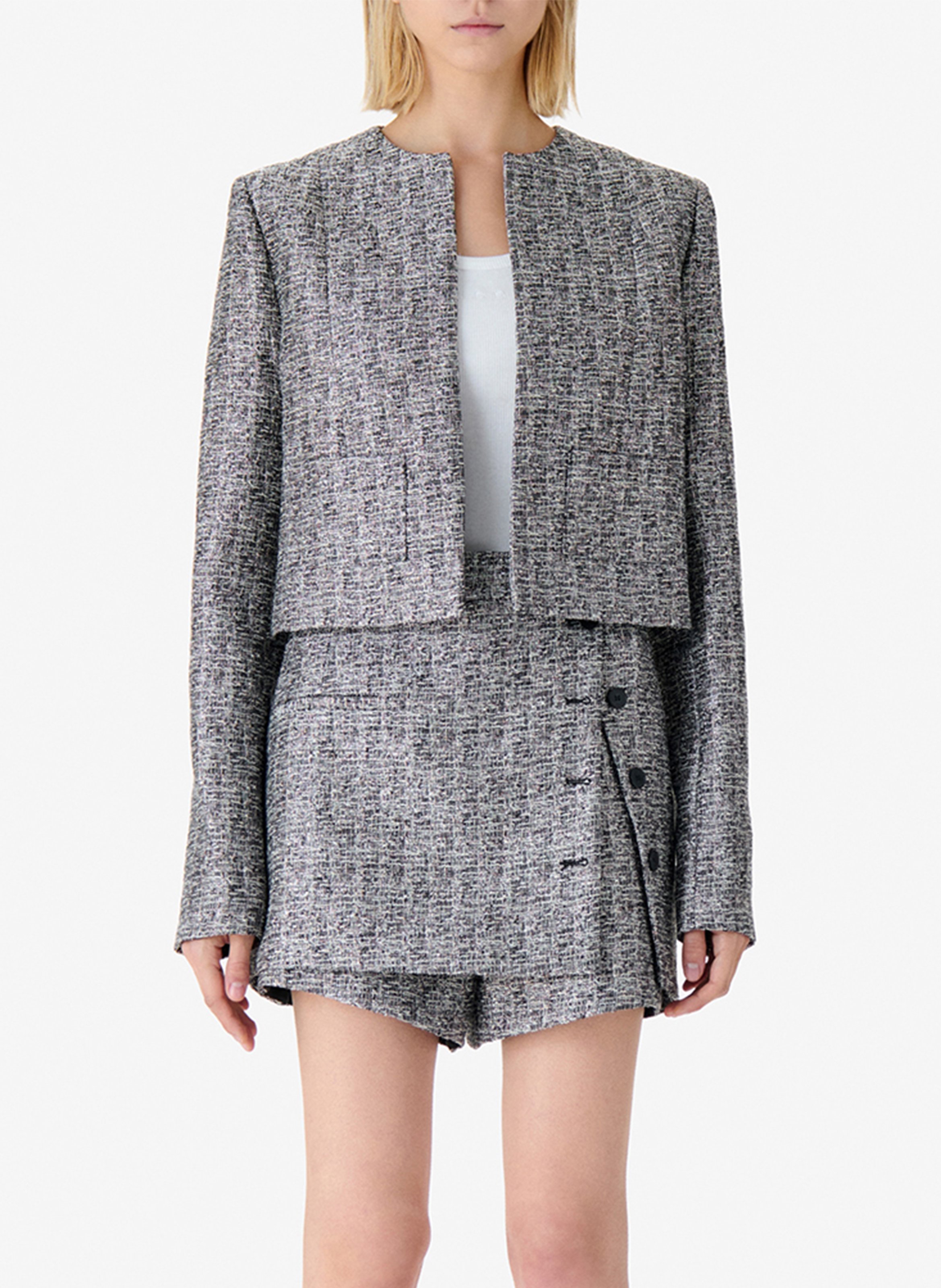 Veste col rond  IRO Noir