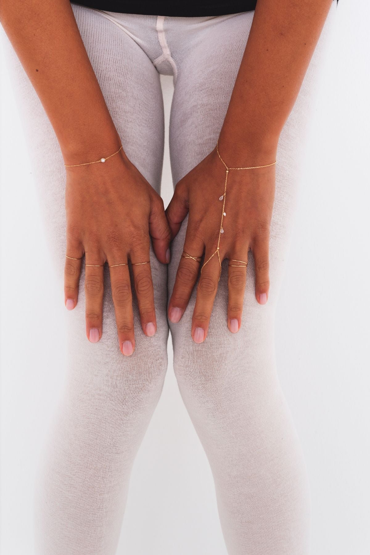 Bague ananta croisée or 750 YAY Doré