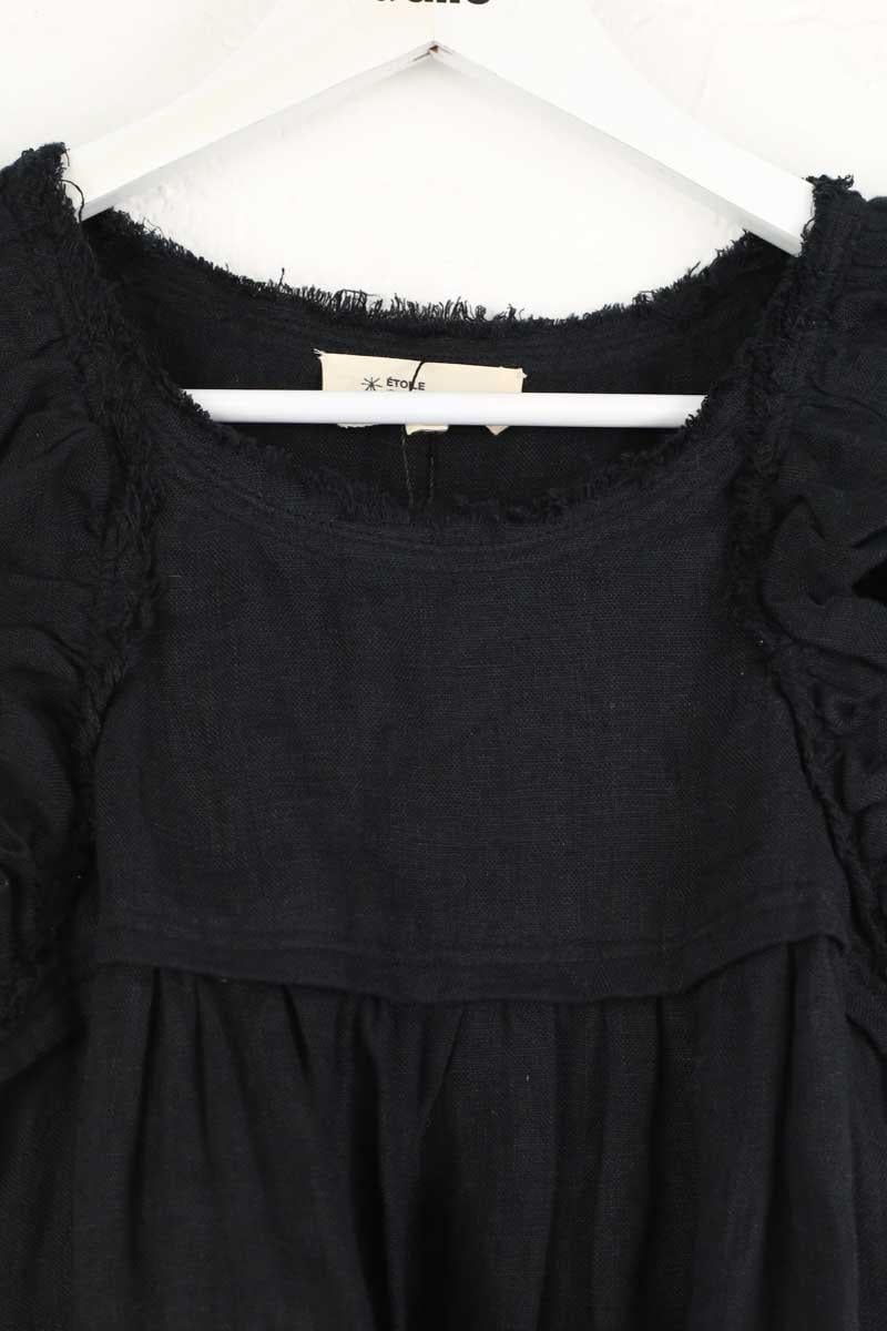 Top sans manche ISABEL MARANT ÉTOILE - SECONDE MAIN Noir