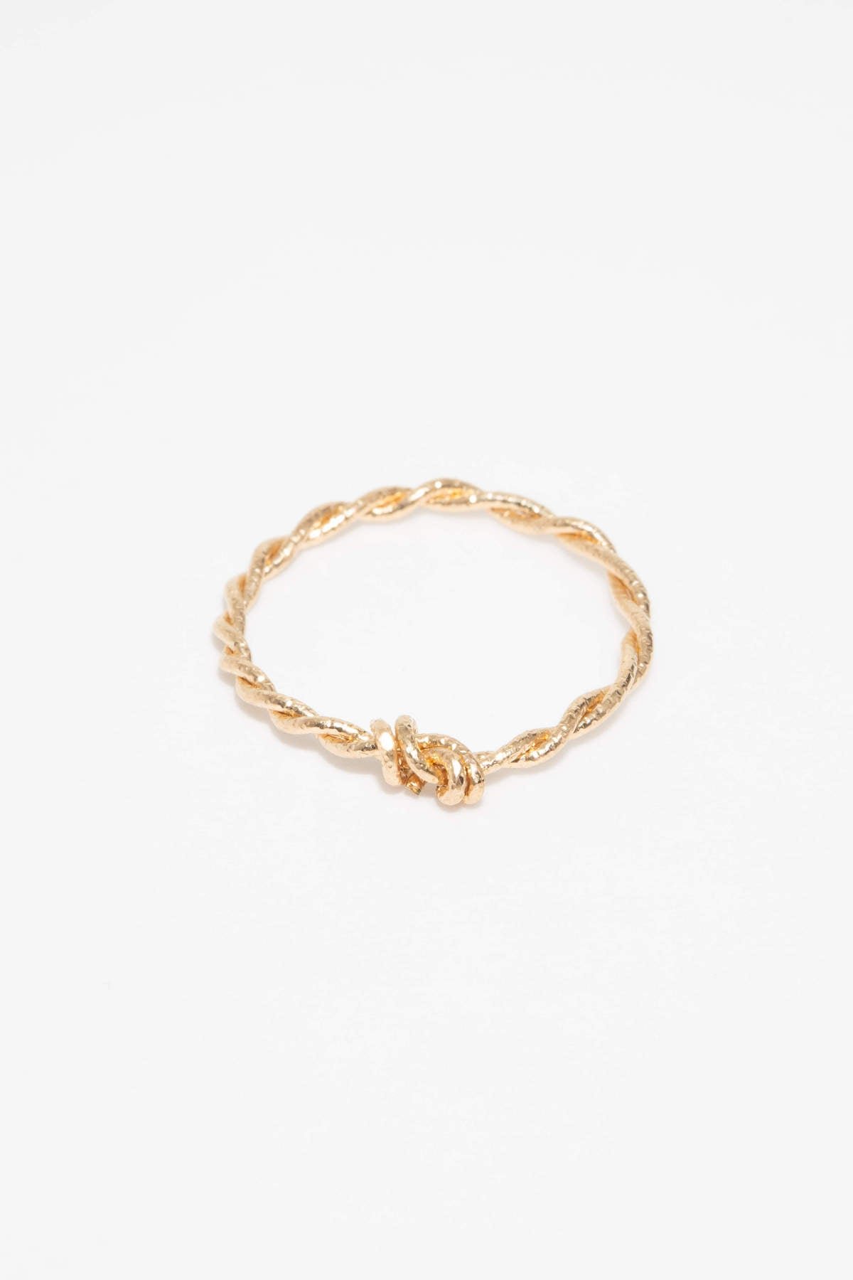 Twisted Sparkling Ring YAY Golden