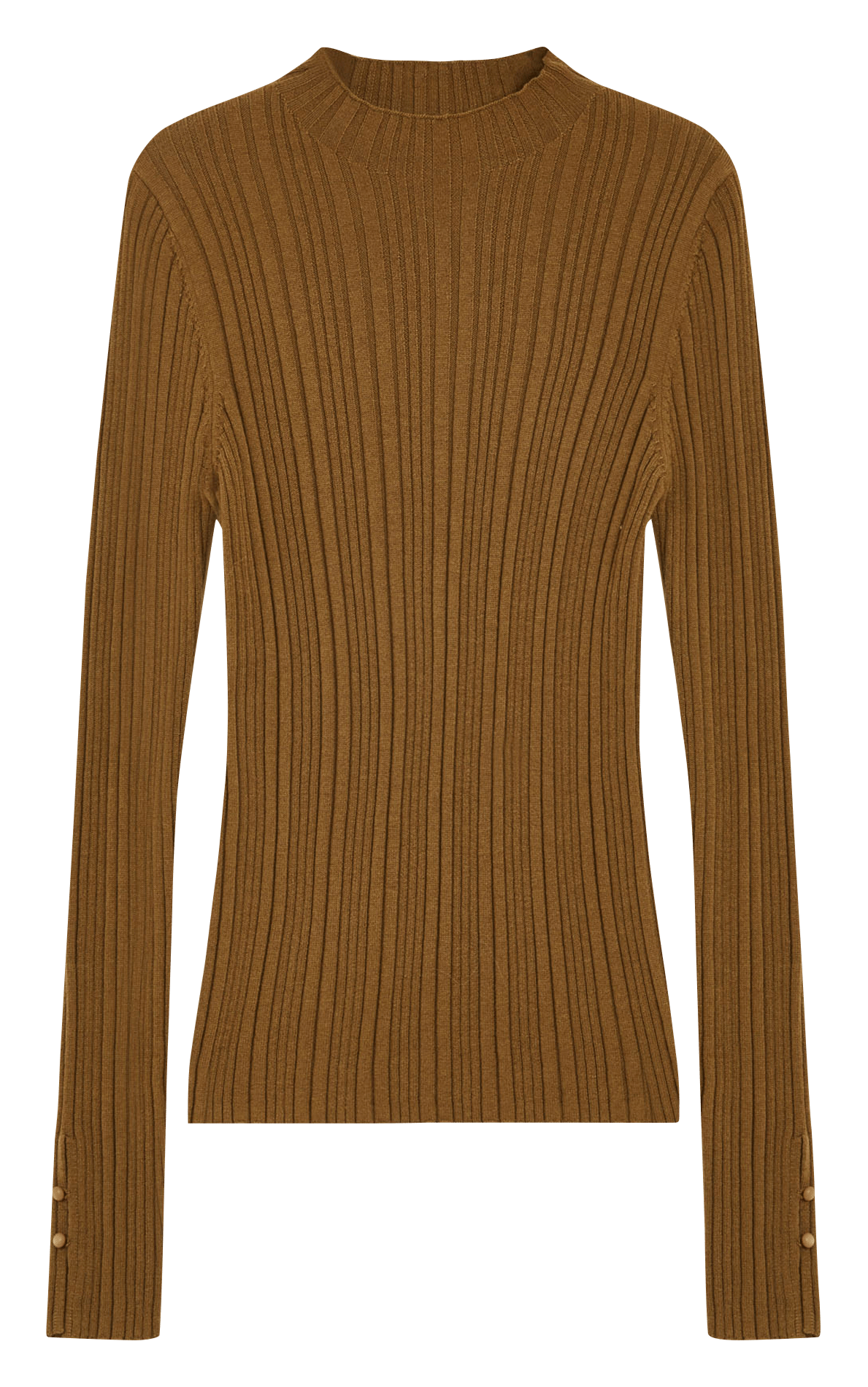 Ribbed fitted sweater GRACE ET MILA Green