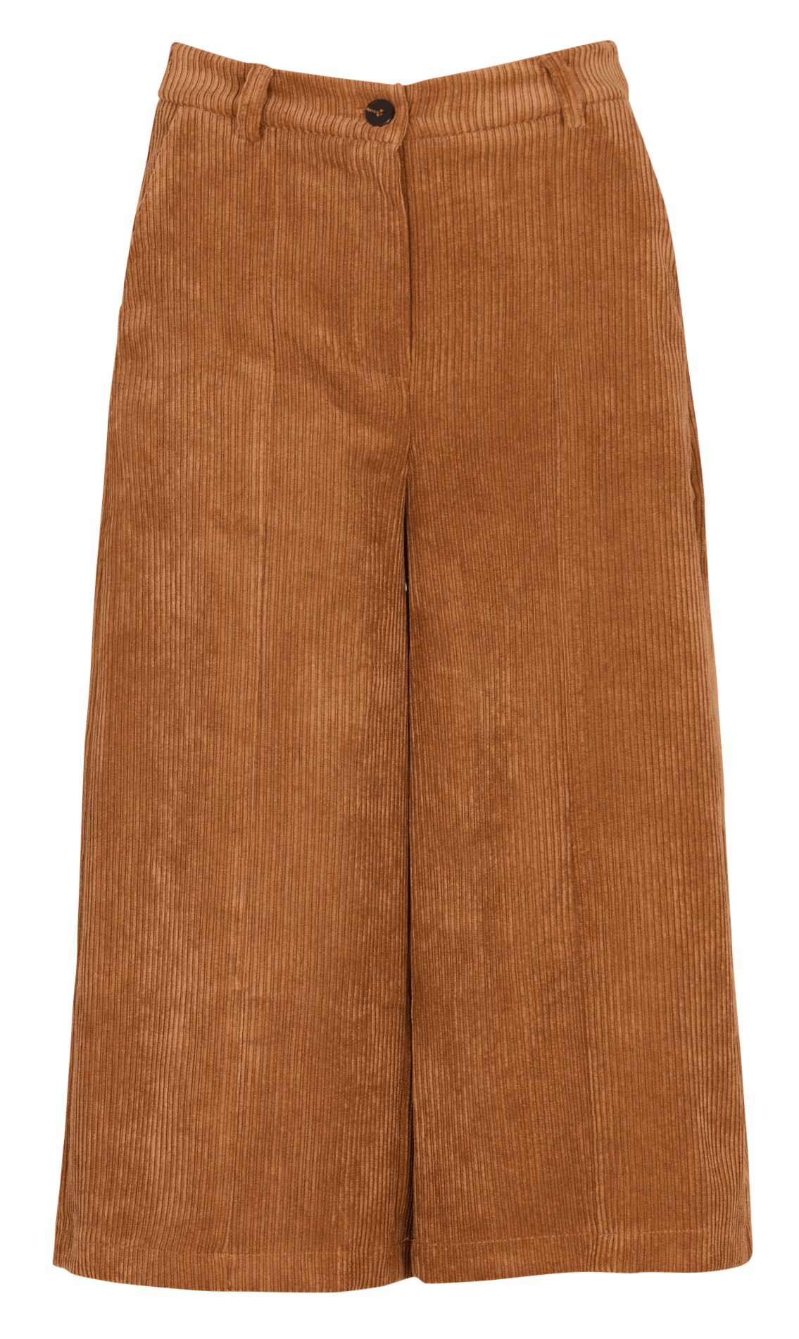 Langer Cord-Bermuda | Braun LA FEE MARABOUTEE Damen