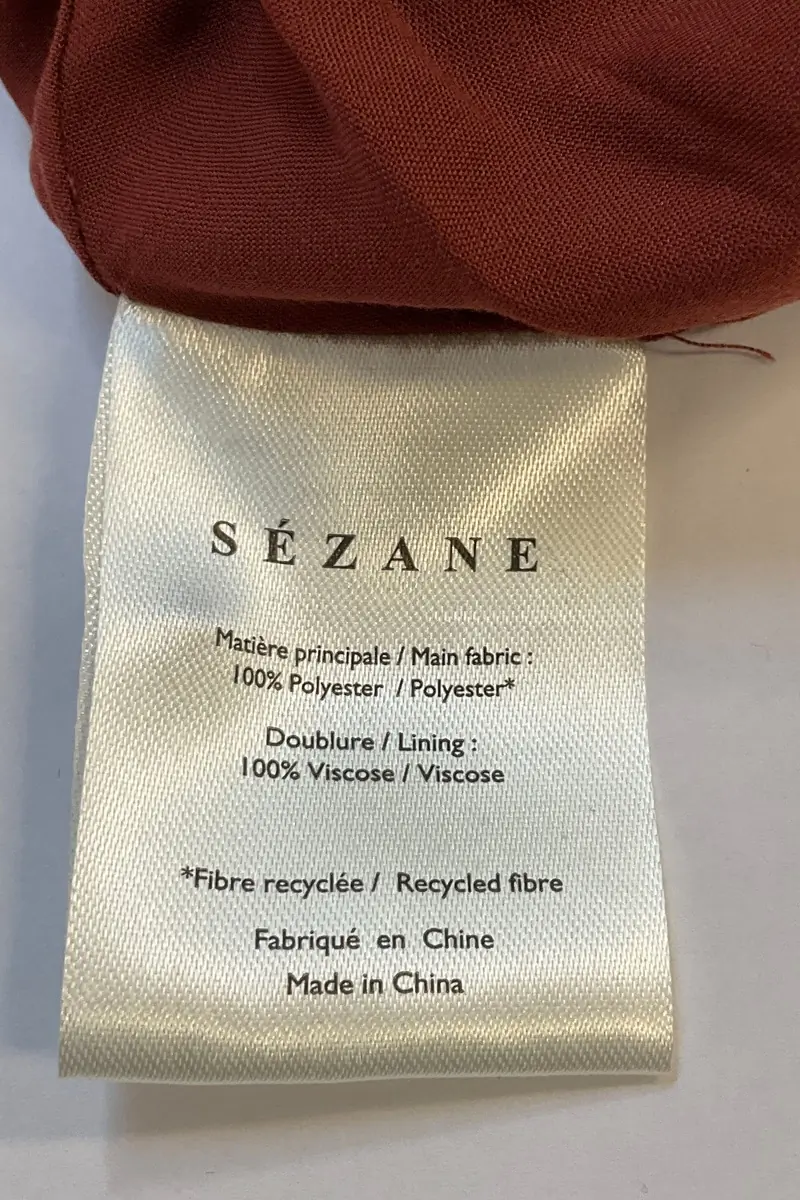 Polka dot blouse SEZANE - Seconde main Brown