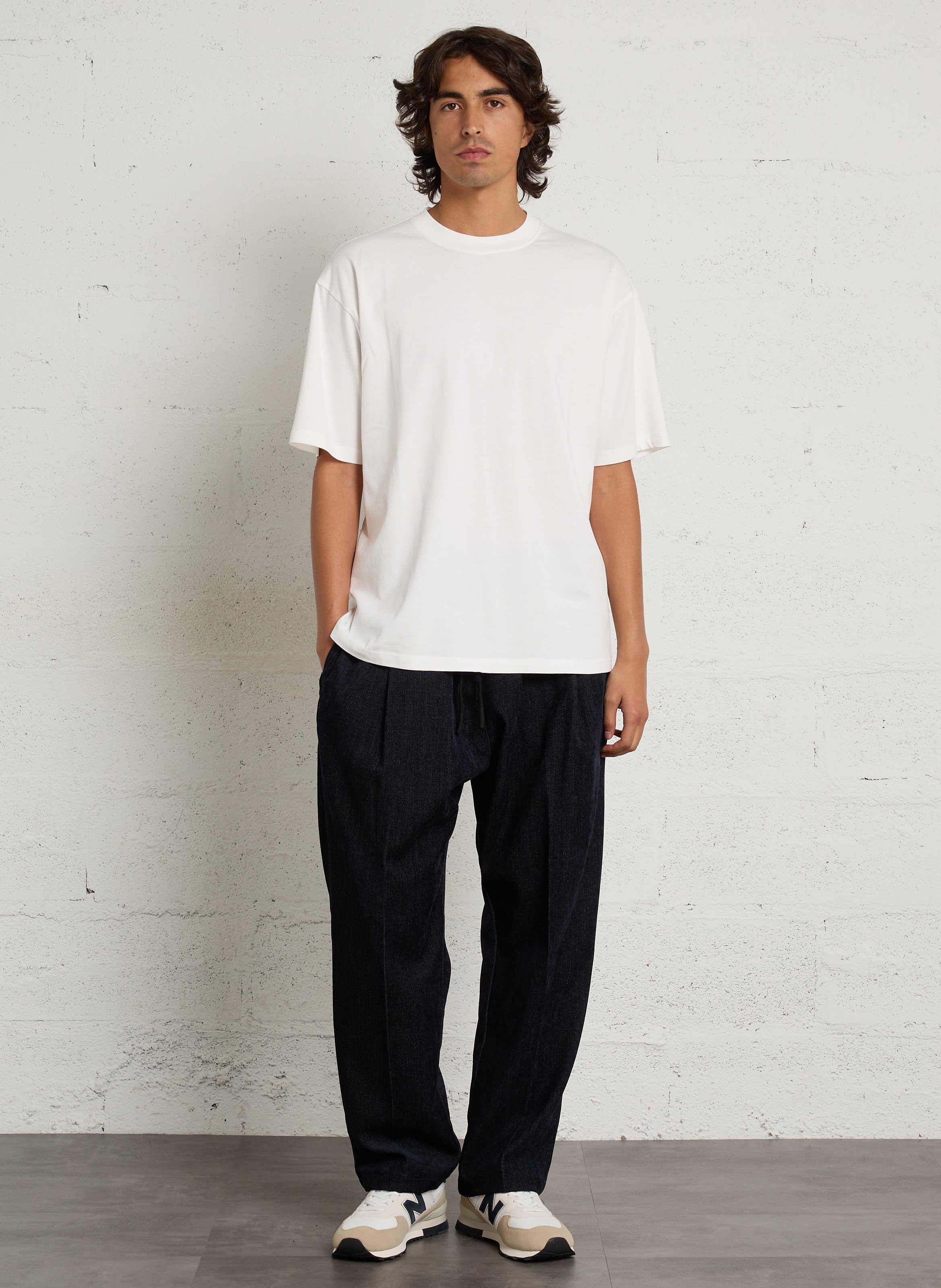 Tee-shirt oversize en coton IMPERIAL Blanc