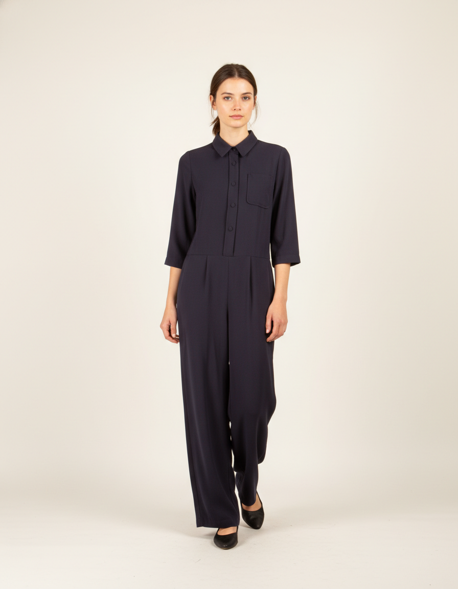 Jumpsuit Laura Laval - Seconde Main Blue