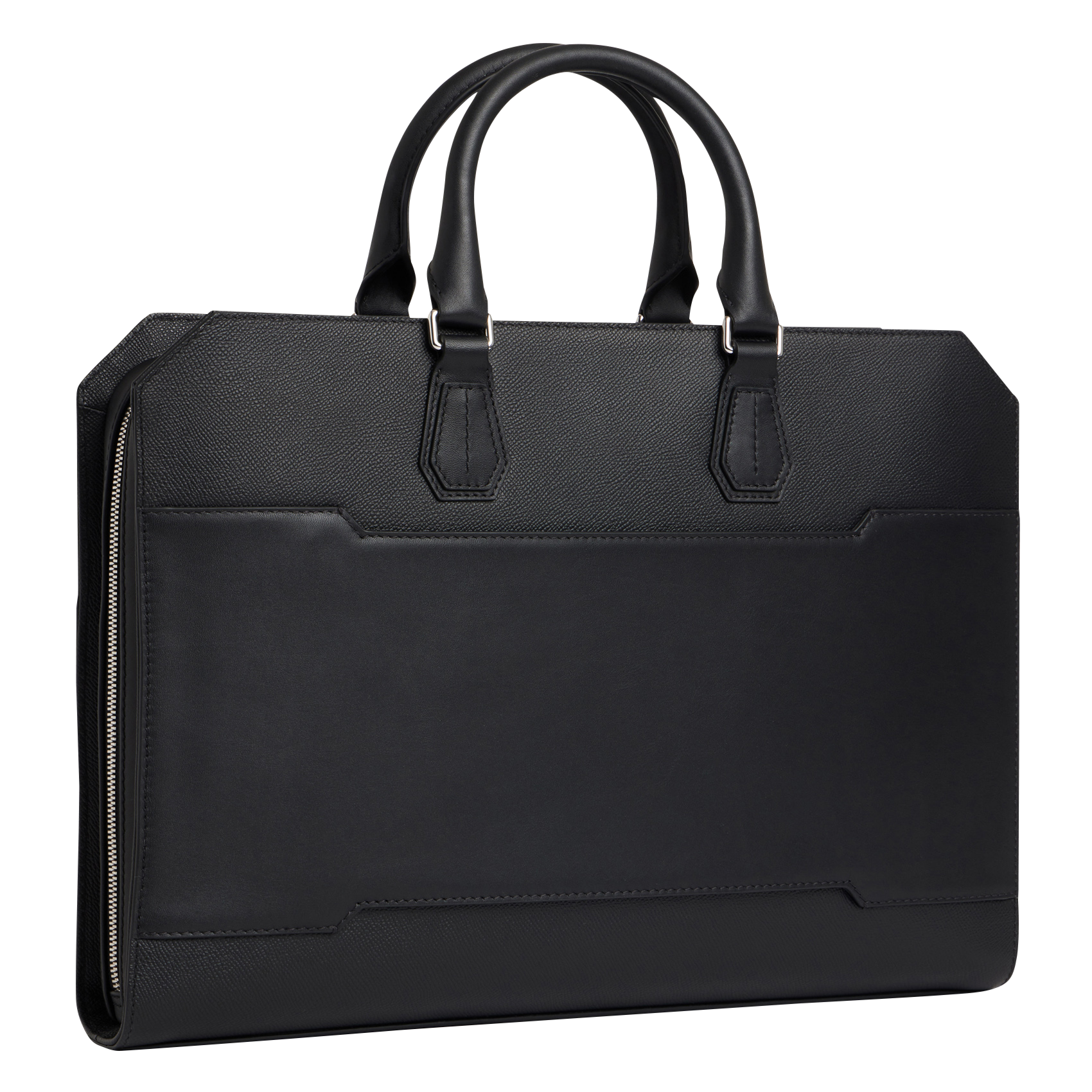 Leather document holder LE TANNEUR Black