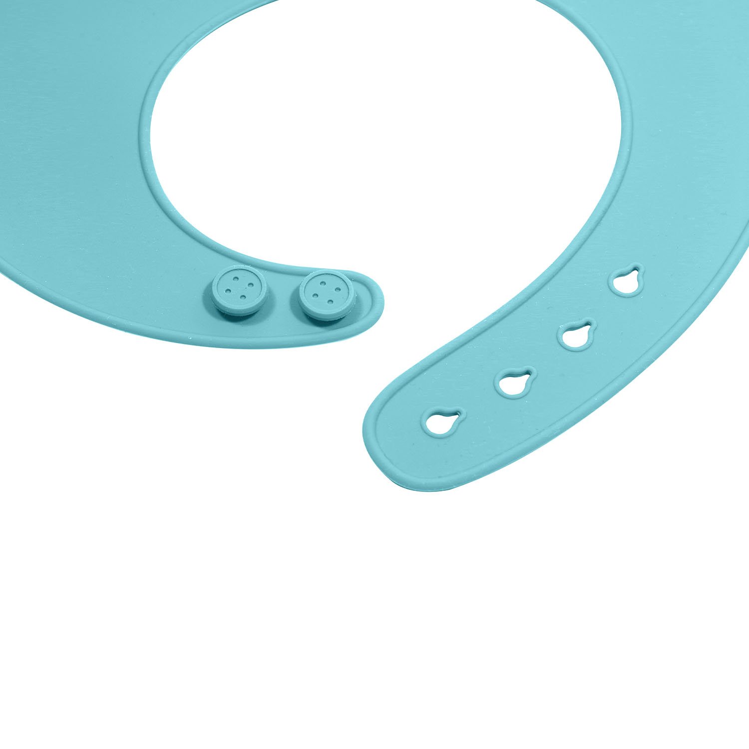 Silicone baby bib KINDSGUT Blue