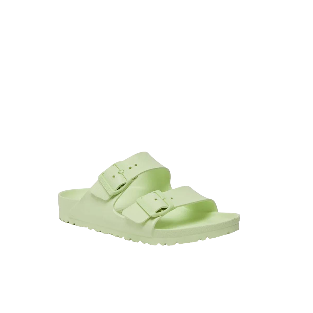 Faux leather sandals BIRKENSTOCK Green