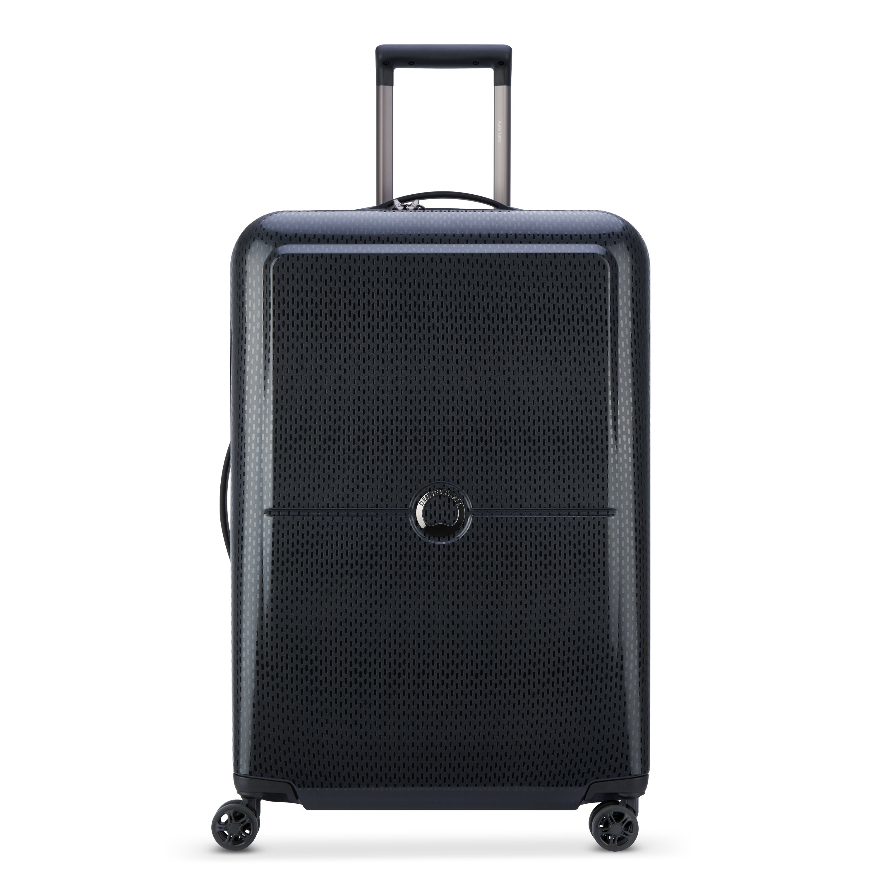 Rigid hold suitcase Black
