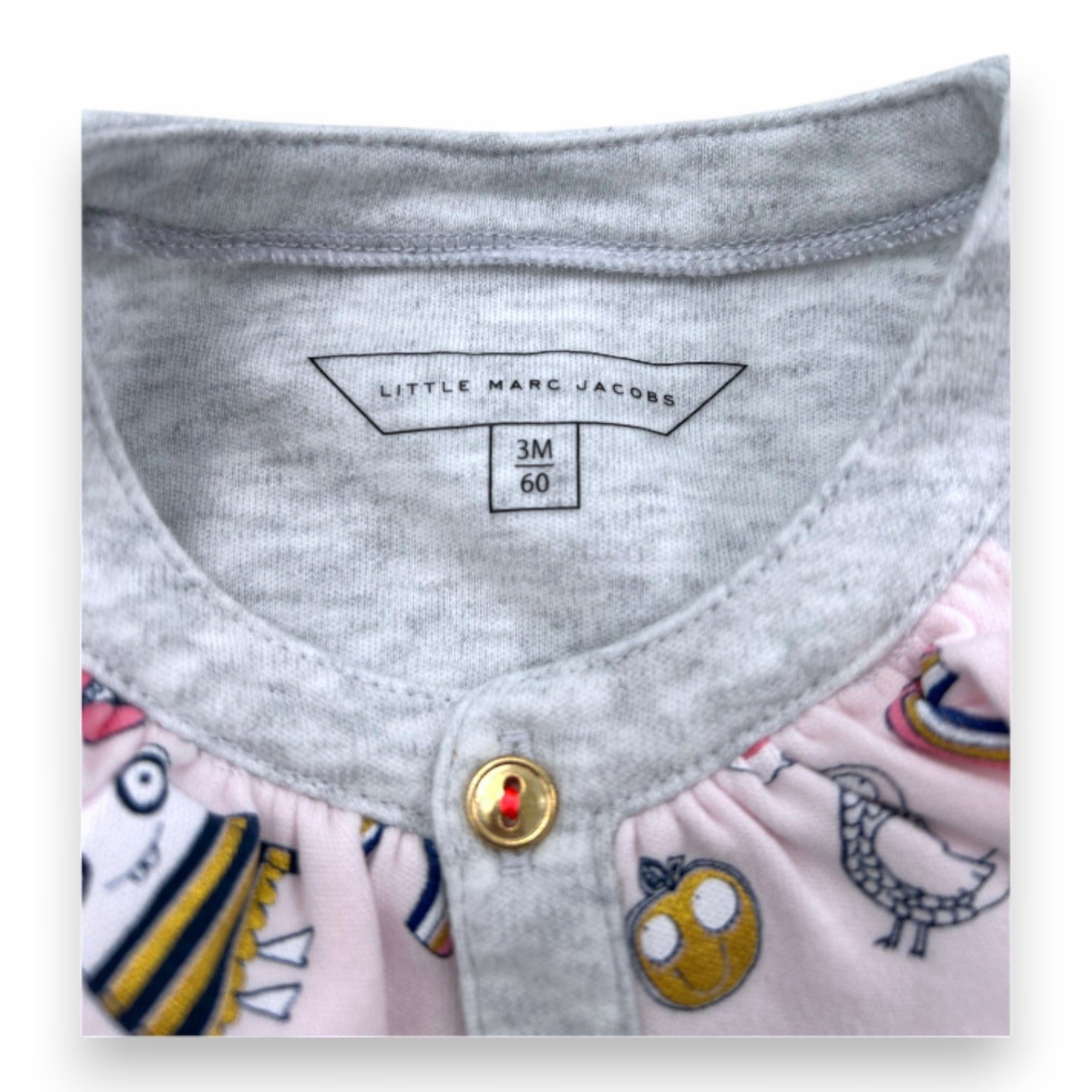 Grey Baby Set - 3 months MARC JACOBS - Seconde Main Grey