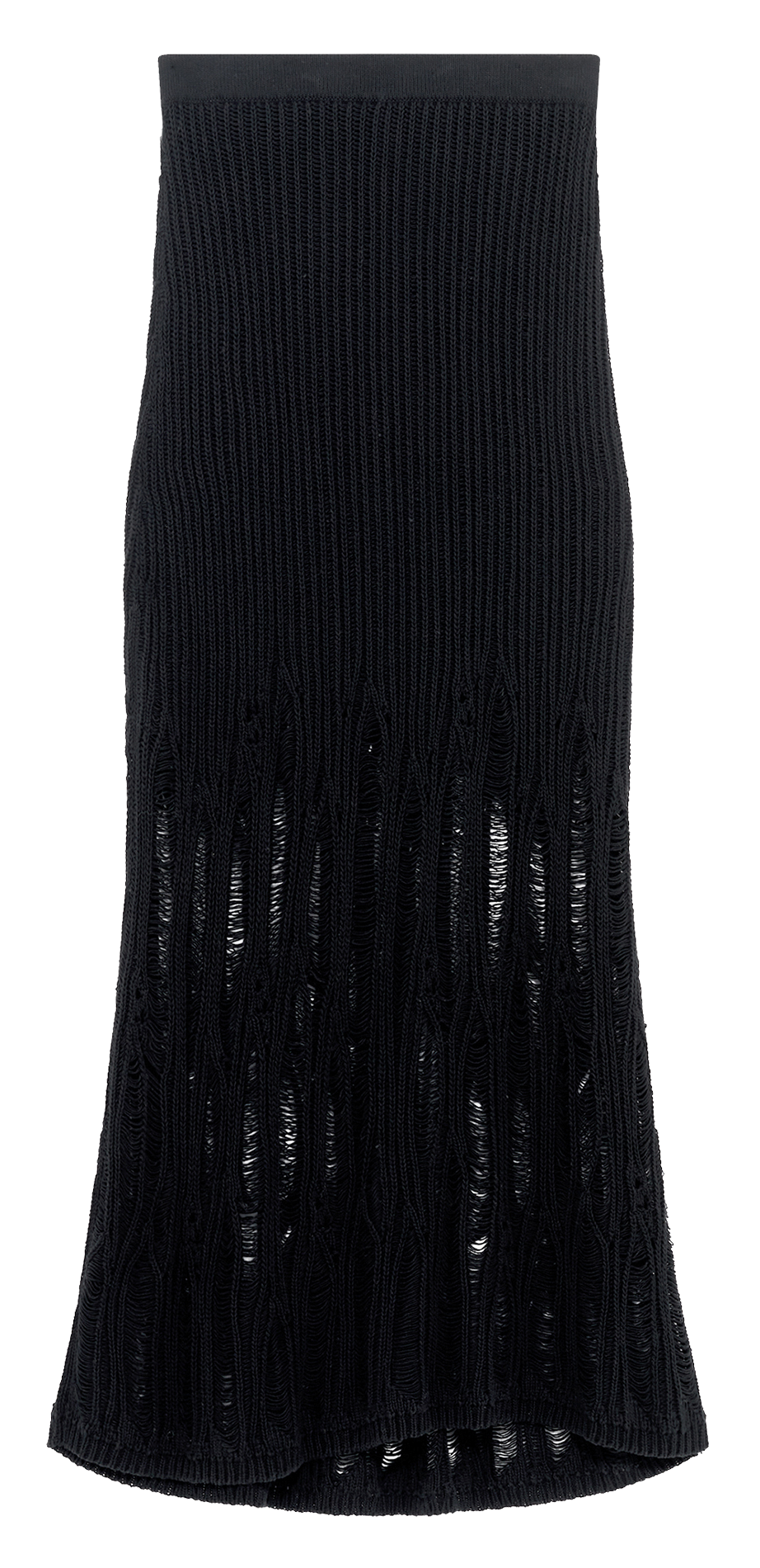 Halflange tricotrok IRO Black