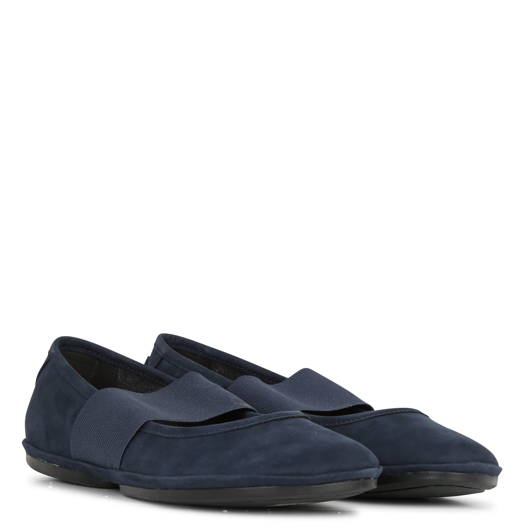 Ballerines en cuir velours mélangé CAMPER Bleu