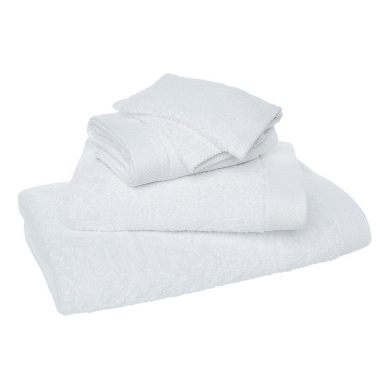 100% combed cotton hand towel COTON PUR White