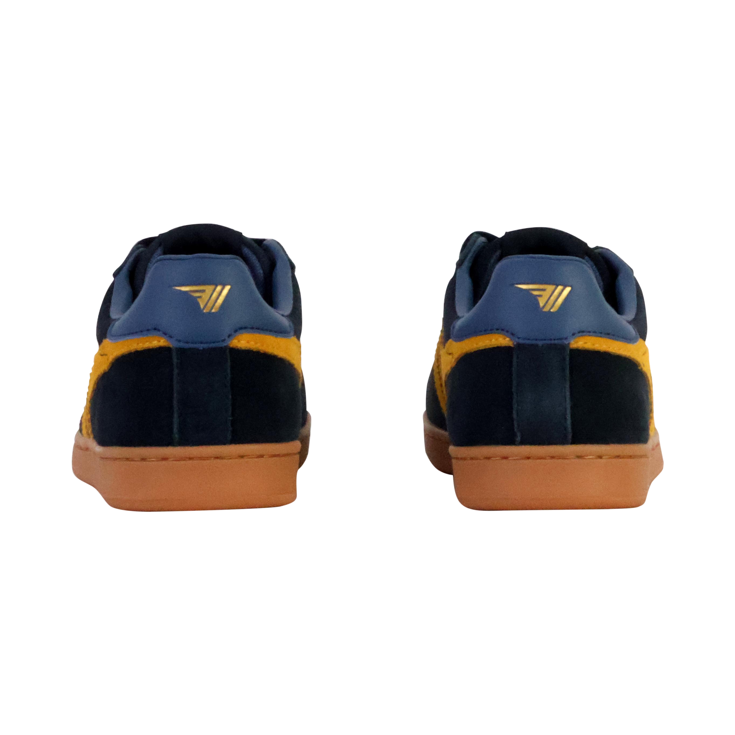 Leather sneakers equipe ii suede GOLA Blue