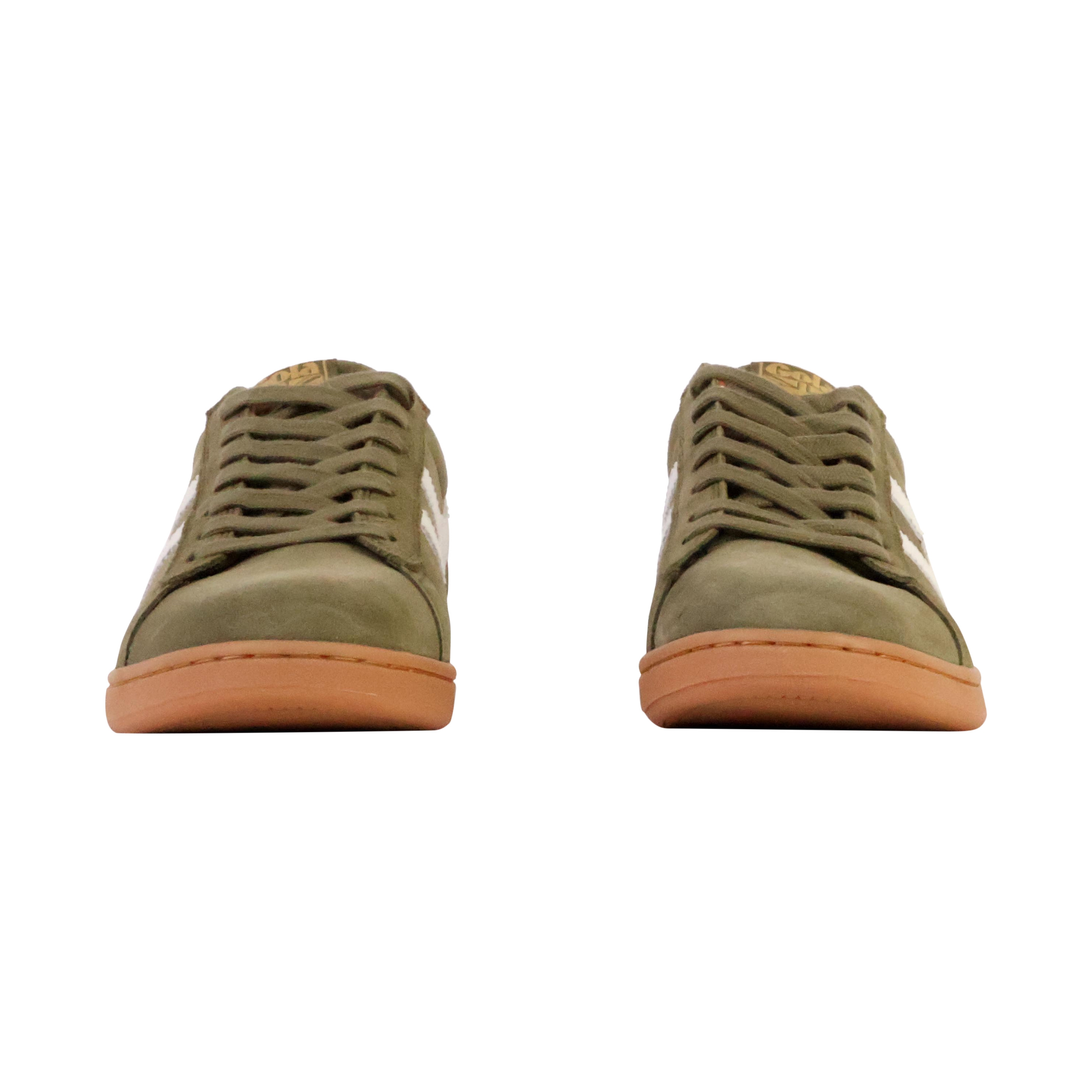 Leather sneakers equipe ii suede GOLA Green