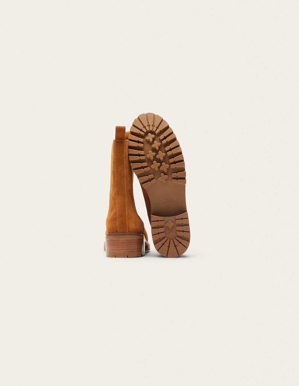 Flat ankle boots ODAJE EX. M.MOUSTACHE Brown