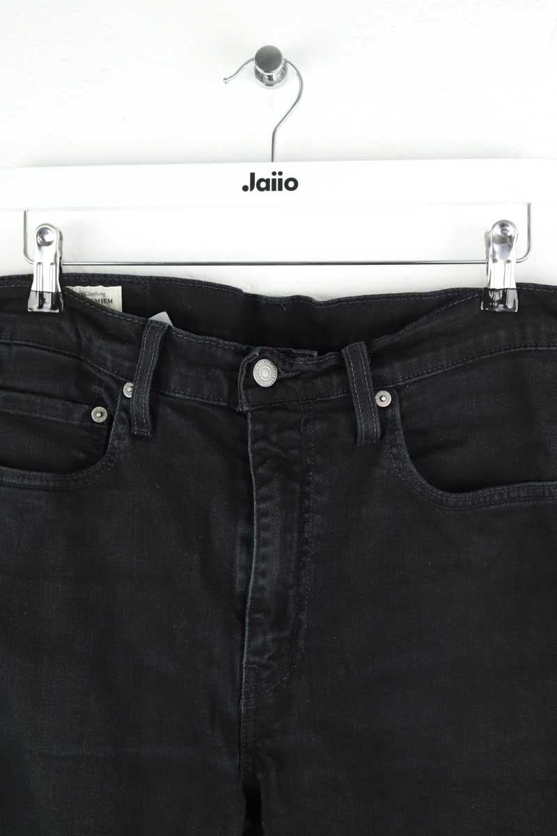 Slim jeans 512 in cotton LEVI'S - Seconde main Black