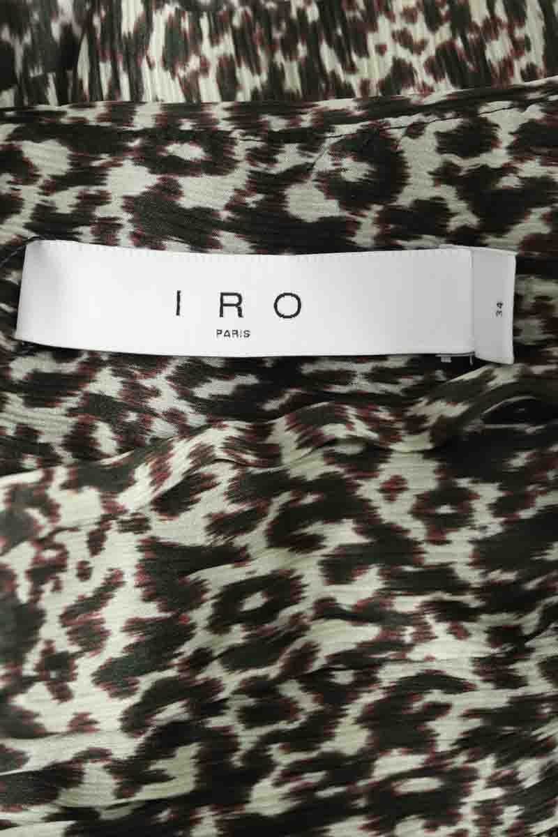 Silk mini skirt IRO - Seconde Main Multicolored