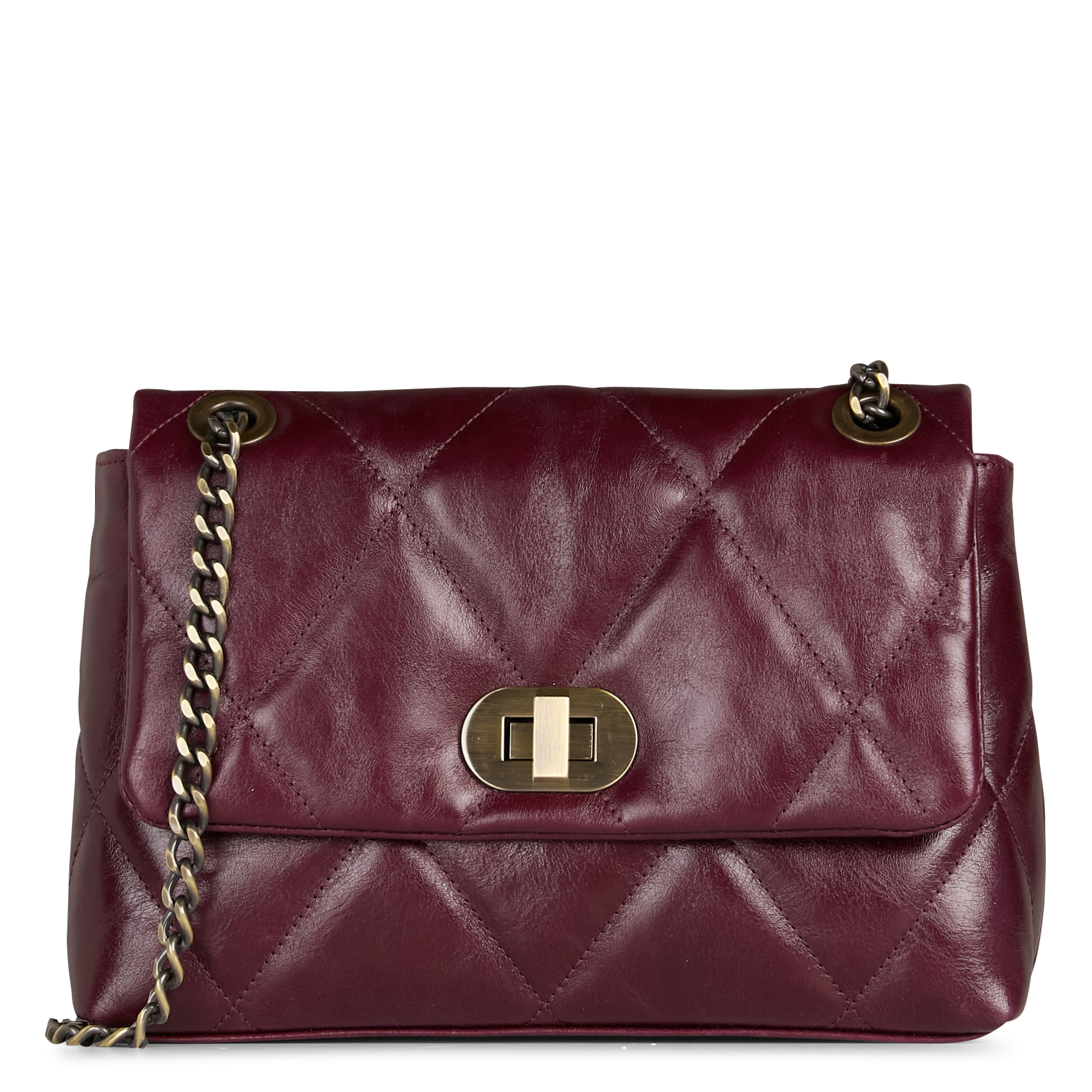 Sac bandoulière en cuir MAISON 123