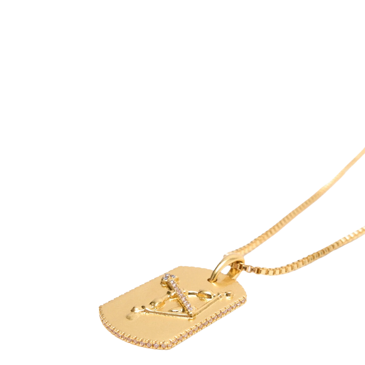 Halsketting van messing MAJE Goudkleurig