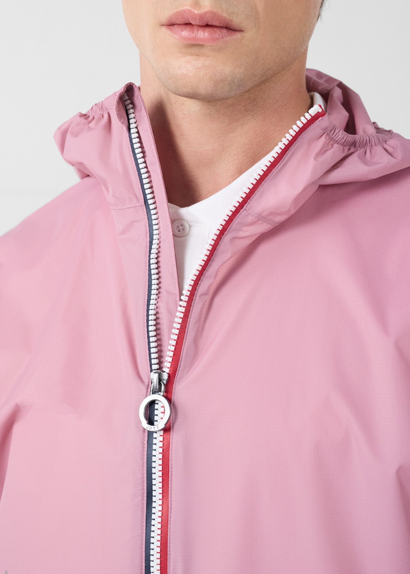Packable long raincoat Skye JOTT Pink