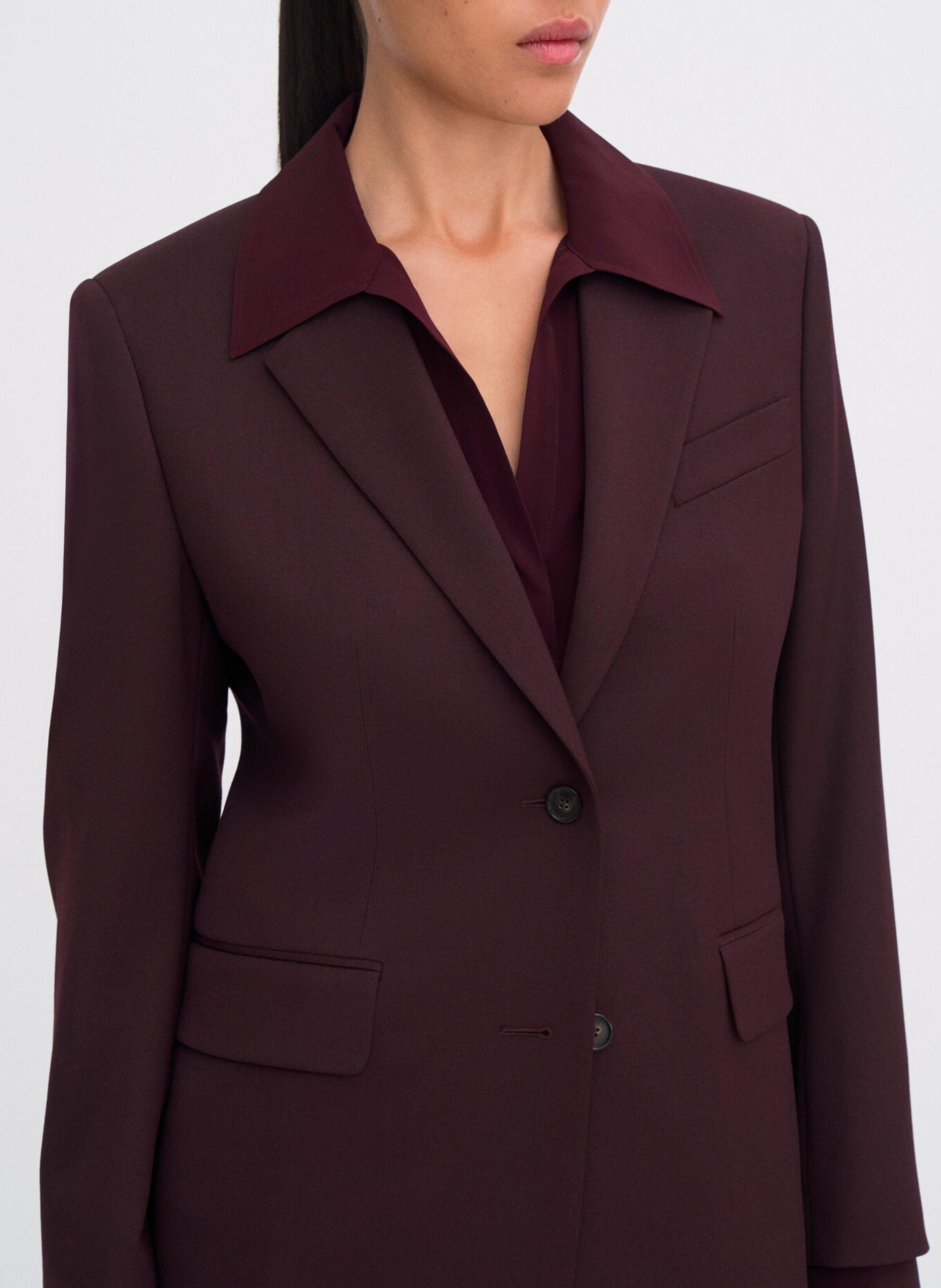 Blazer | wolblend FILIPPA K Rood