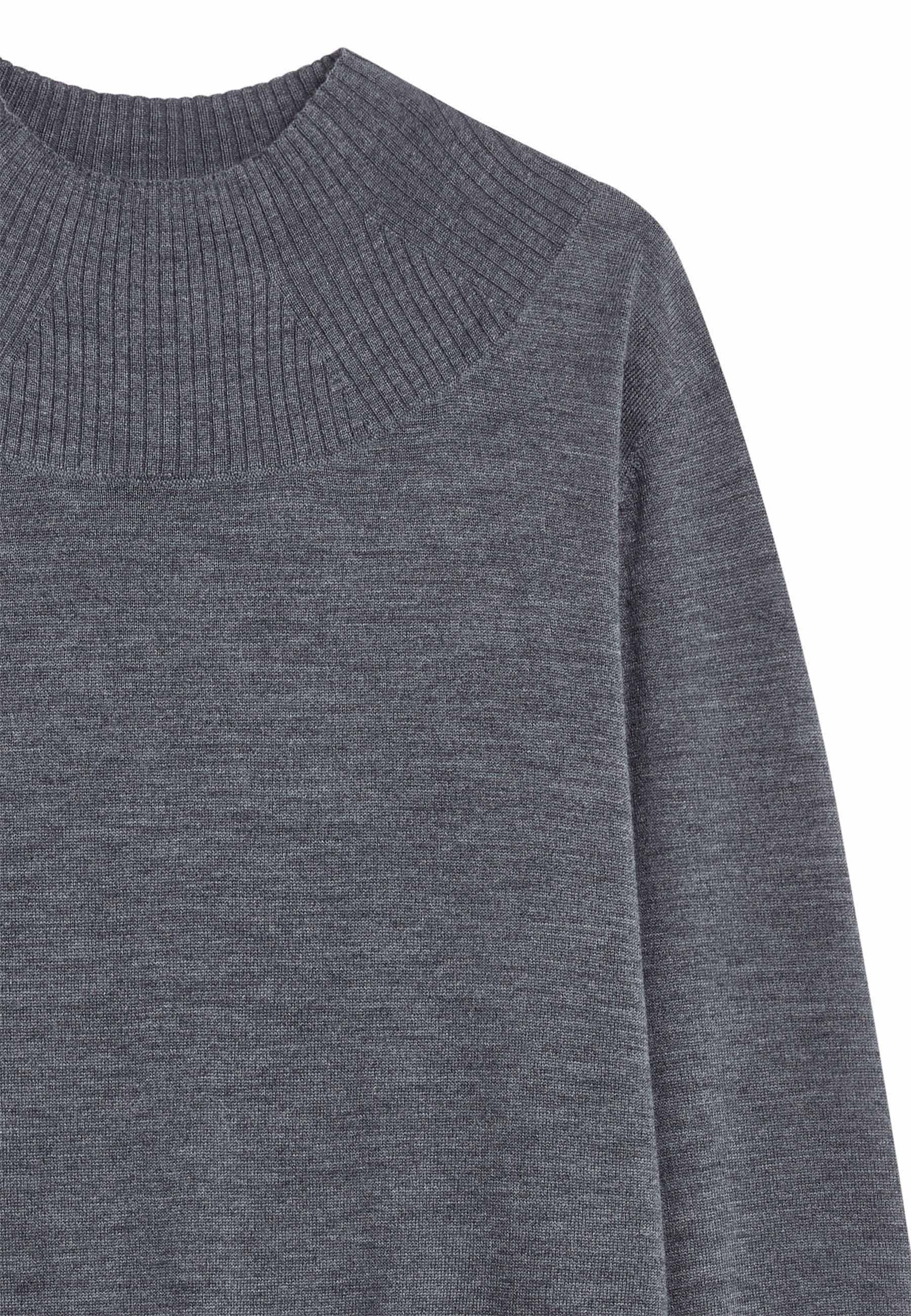High-neck merino wool sweater RODIER Grey