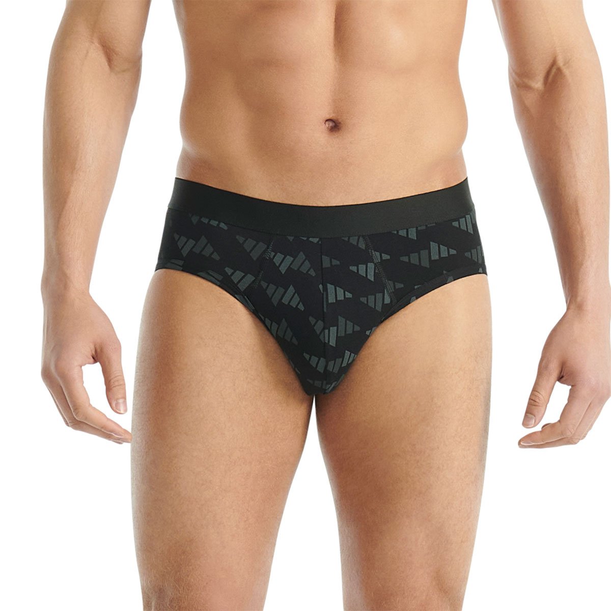 Set of 3 men's active flex cotton adidas sport briefs ADIDAS UNDERWEAR Blue