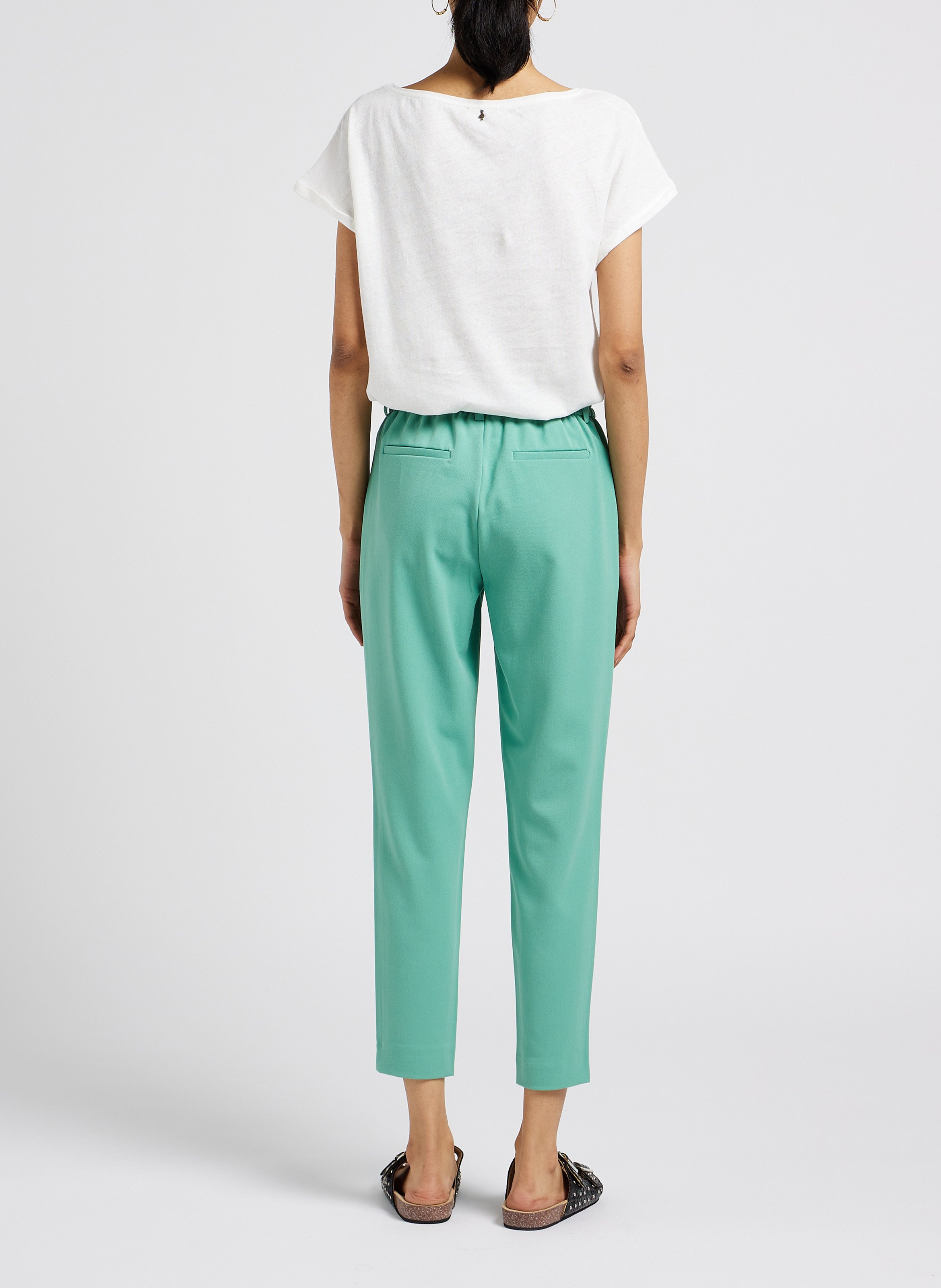 Anzughose, Slim Fit OBJECT Grun