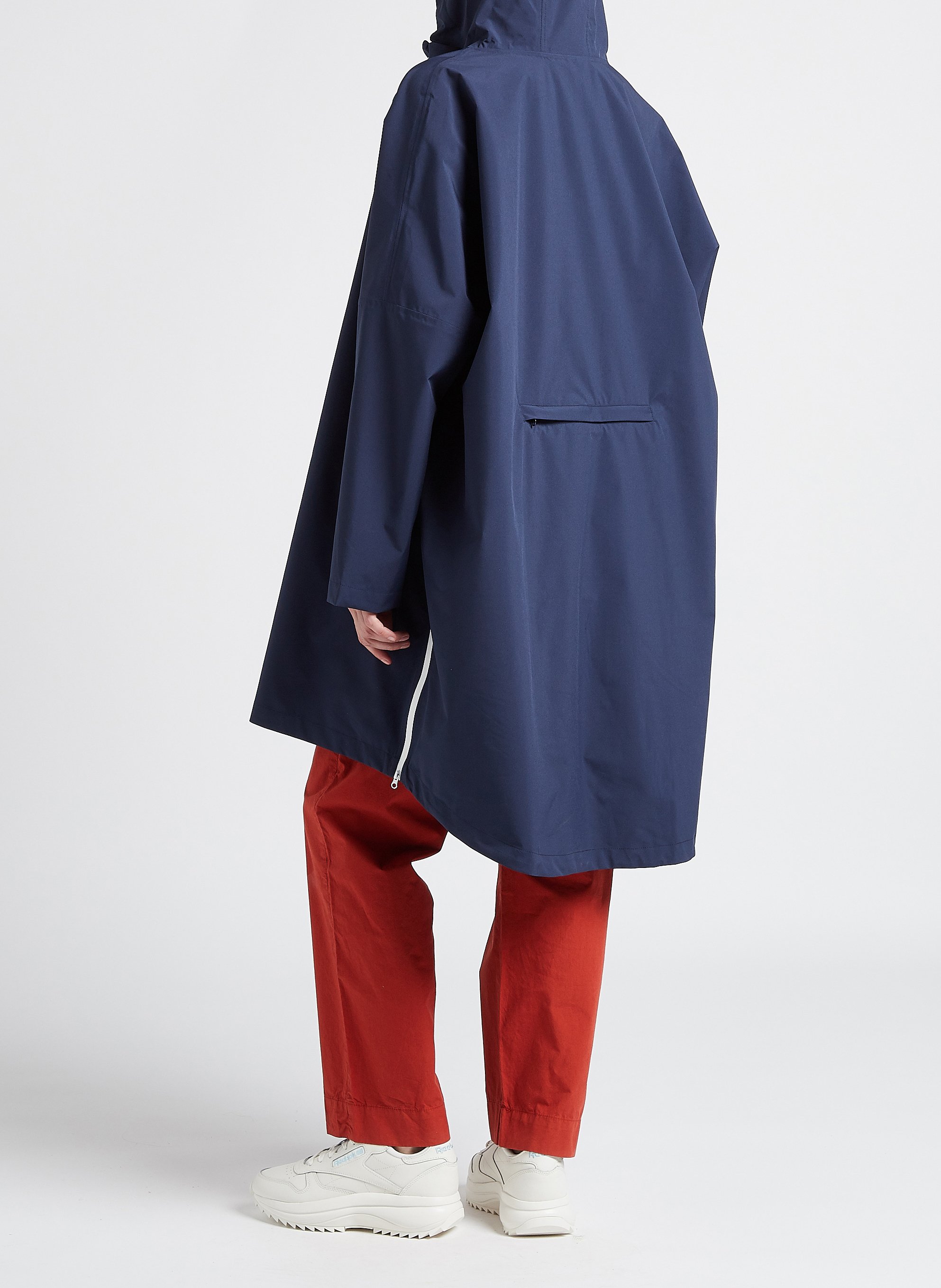 Imperméable ample à capuche  FLOTTE Bleu