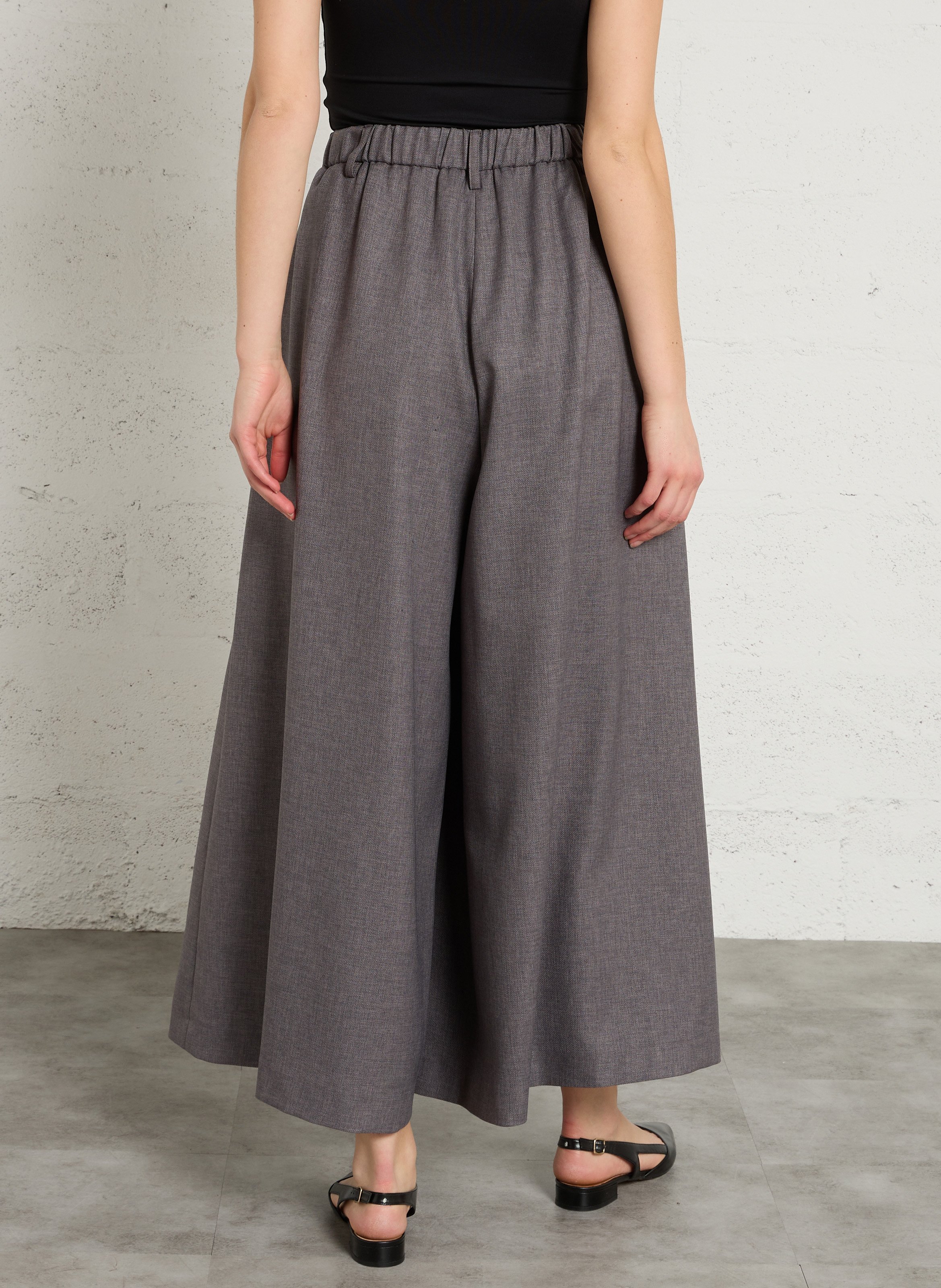 Weit geschnittene Hose MAISON 123 Grau