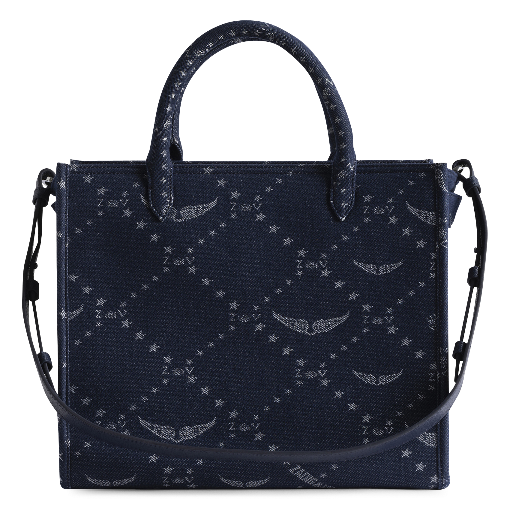 Handtasche aus Baumwolle ZADIG&VOLTAIRE Blau