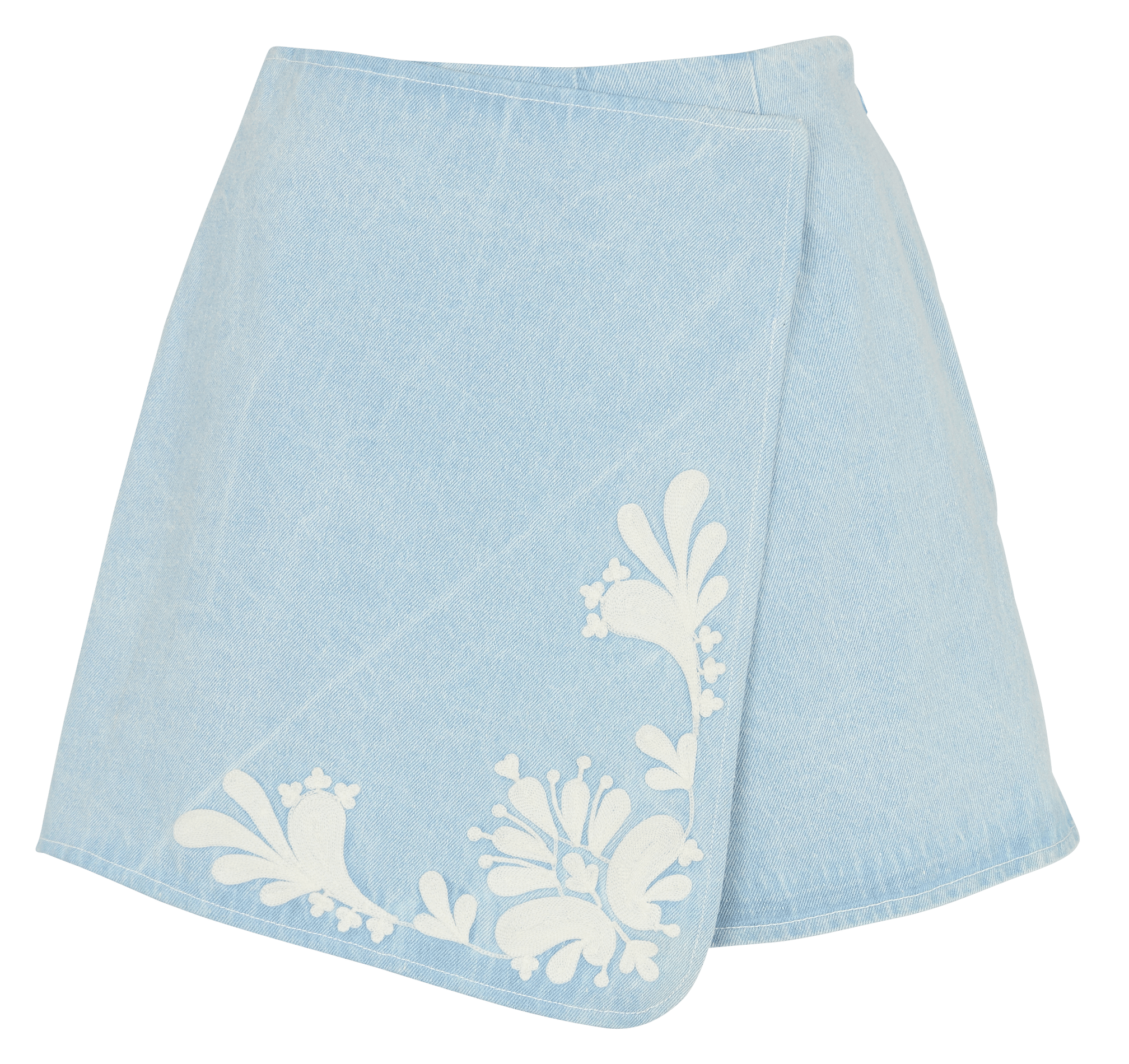 Short droit en coton LOUISE MISHA Bleu