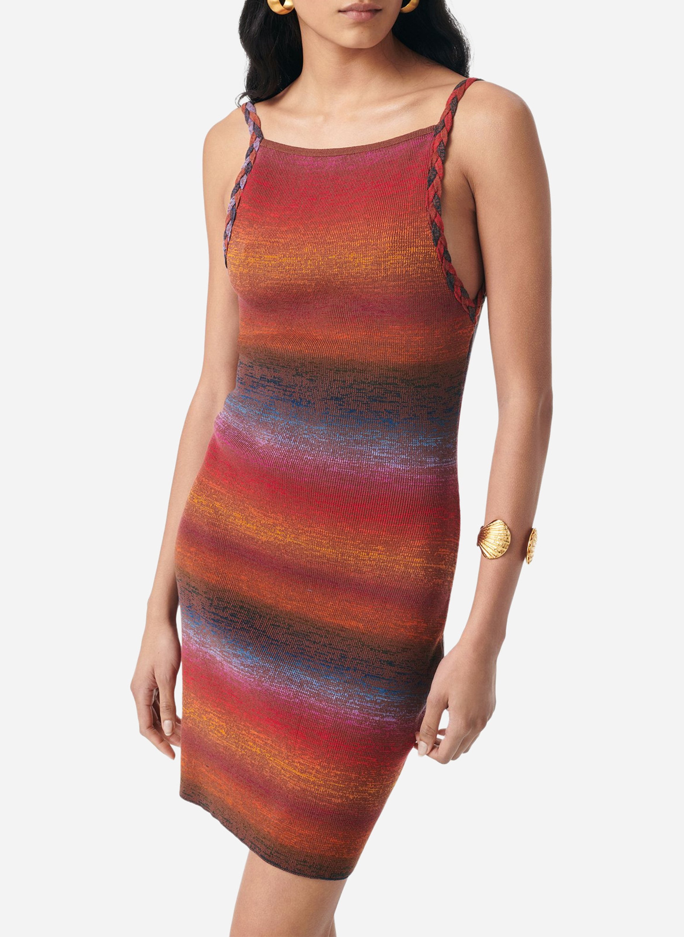 Gestreepte jurk VANESSA BRUNO Veelkleurig