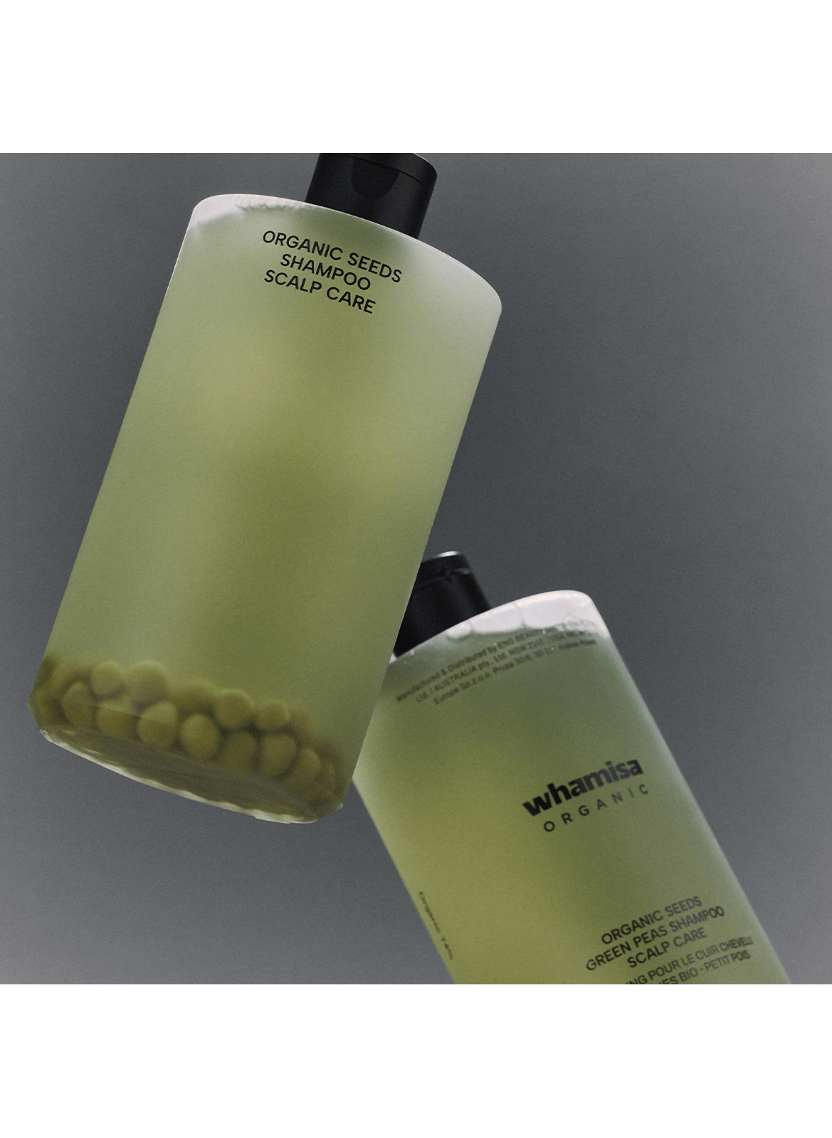 Fermented Organic Pea Scalp Shampoo WHAMISA No color