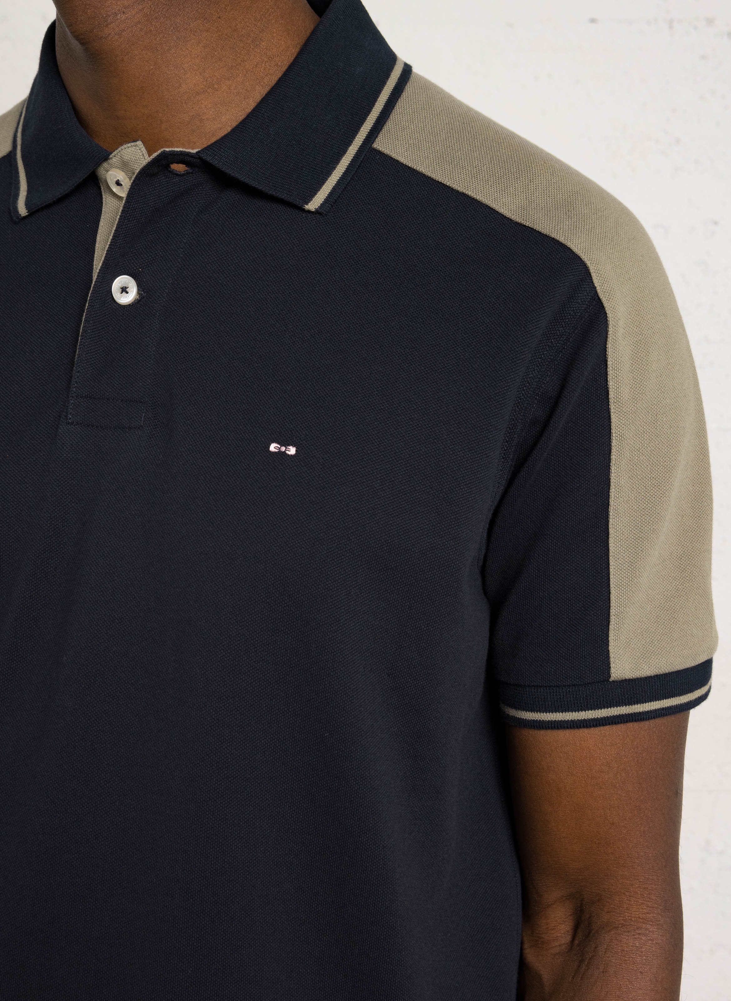 Polo droit en coton EDEN PARK Beige
