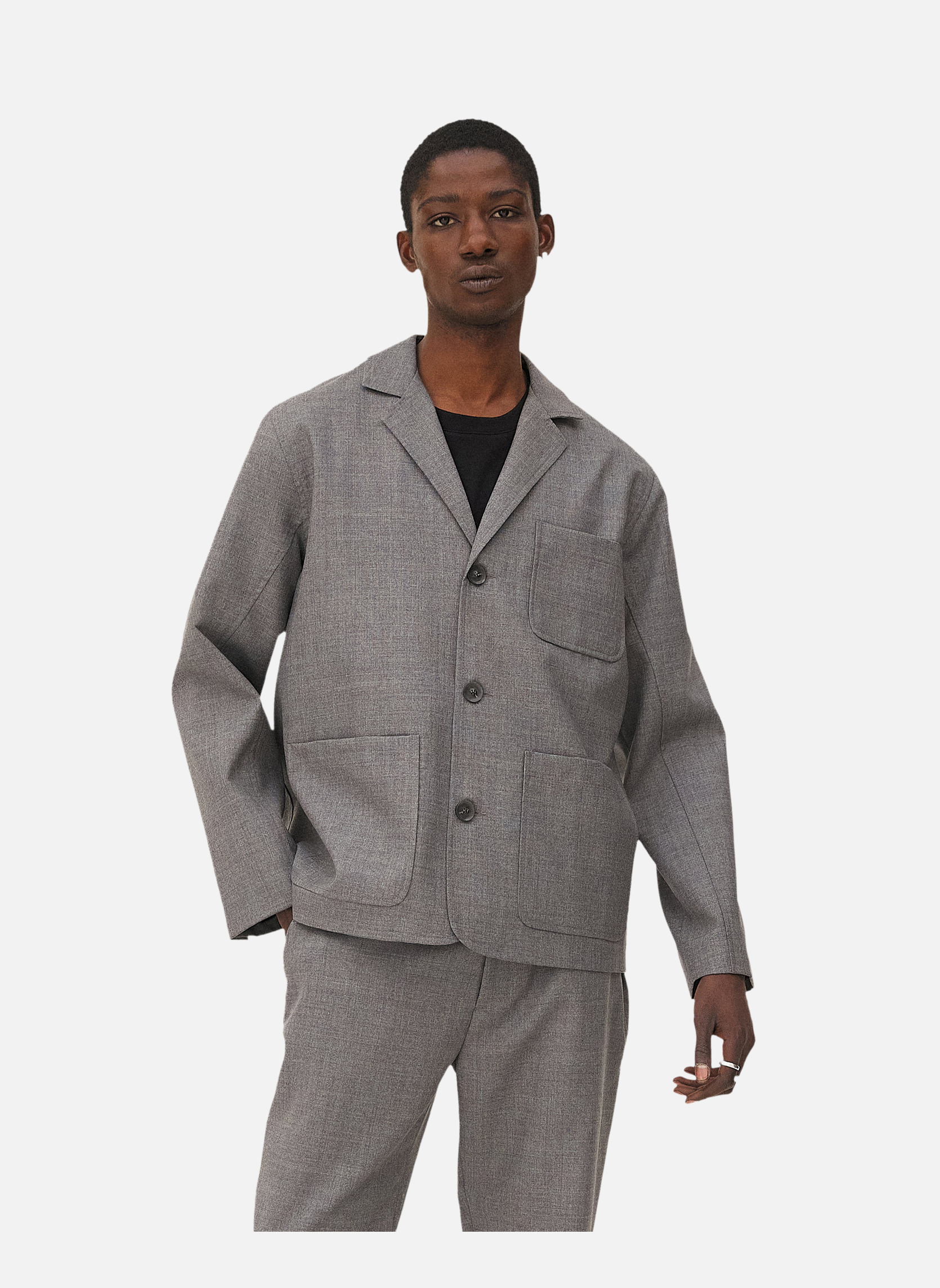 Casual blazer Nairo Steel Grey Noyoco Grey