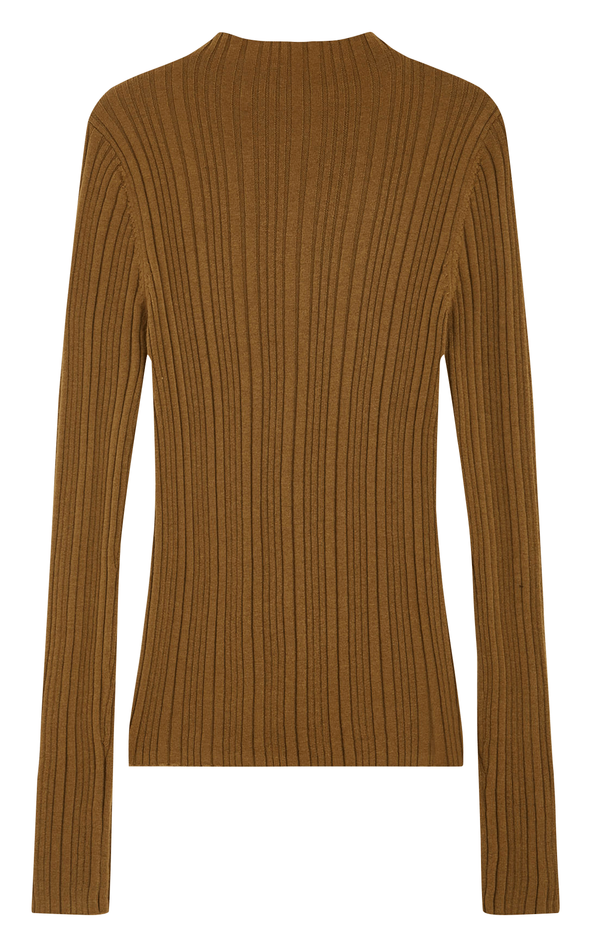 Ribbed fitted sweater GRACE ET MILA Green