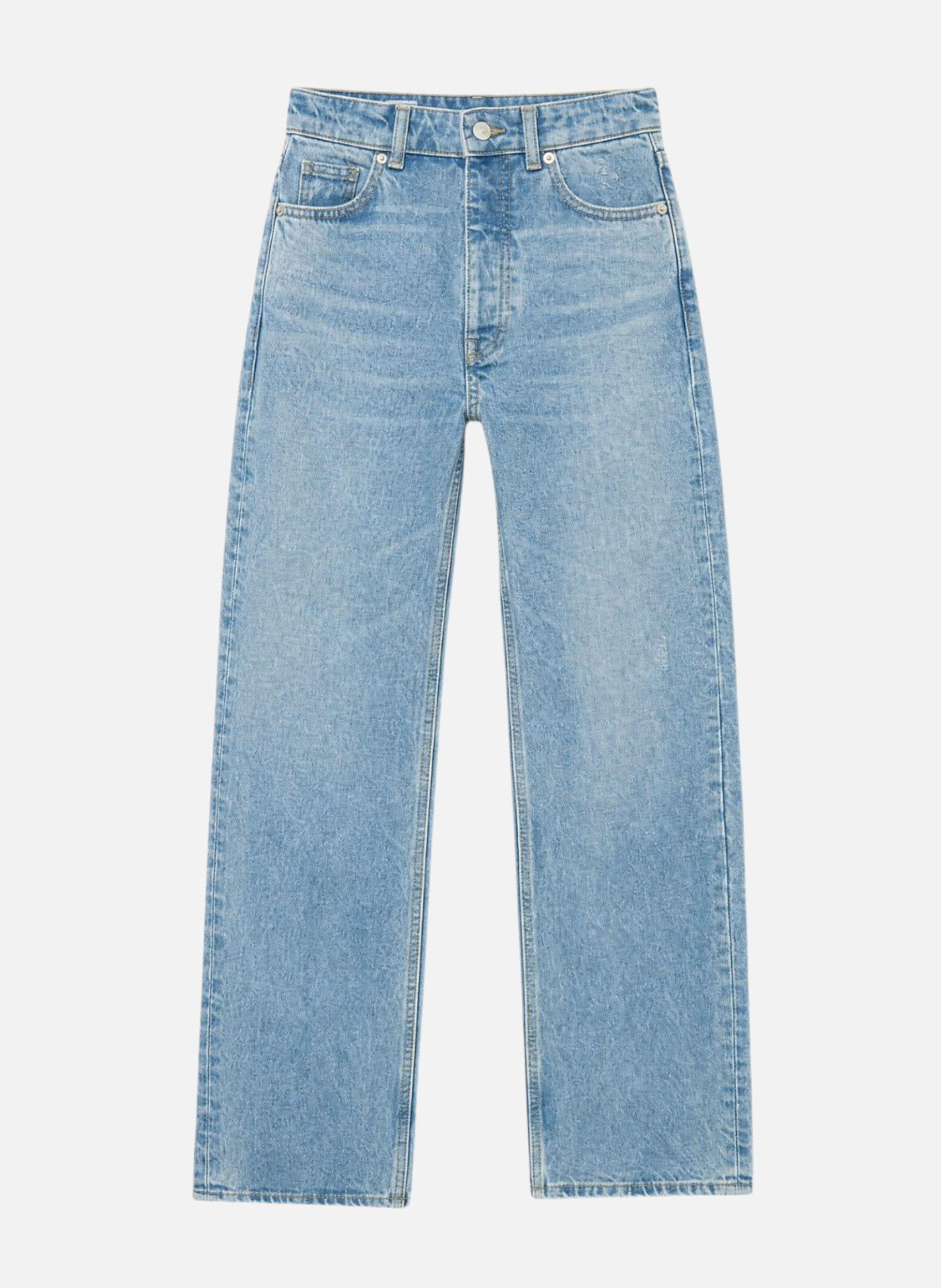 Faded straight jeans THE KOOPLES Blue