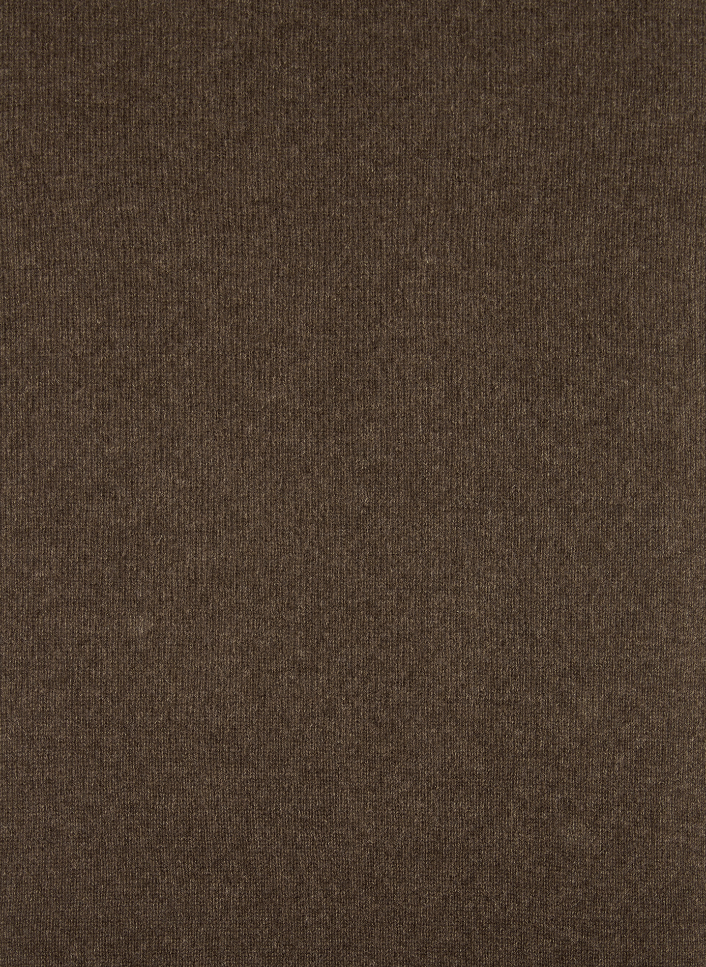 Ribbed Cashmere Scarf with Raw Edges SAISON 1865 Brown