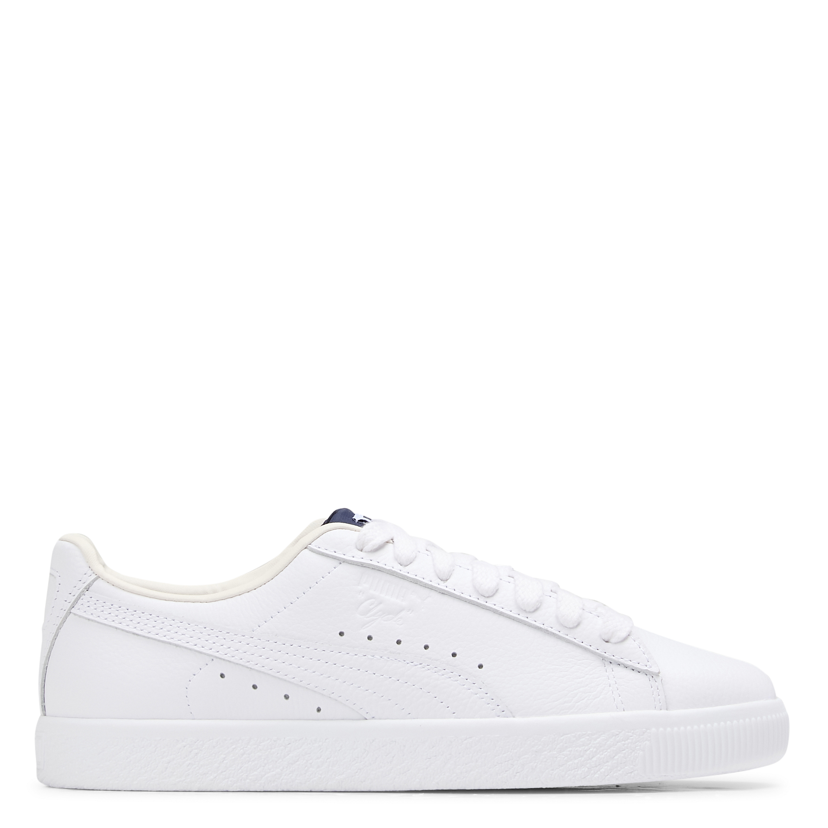 Lage, leren sneakers PUMA Wit