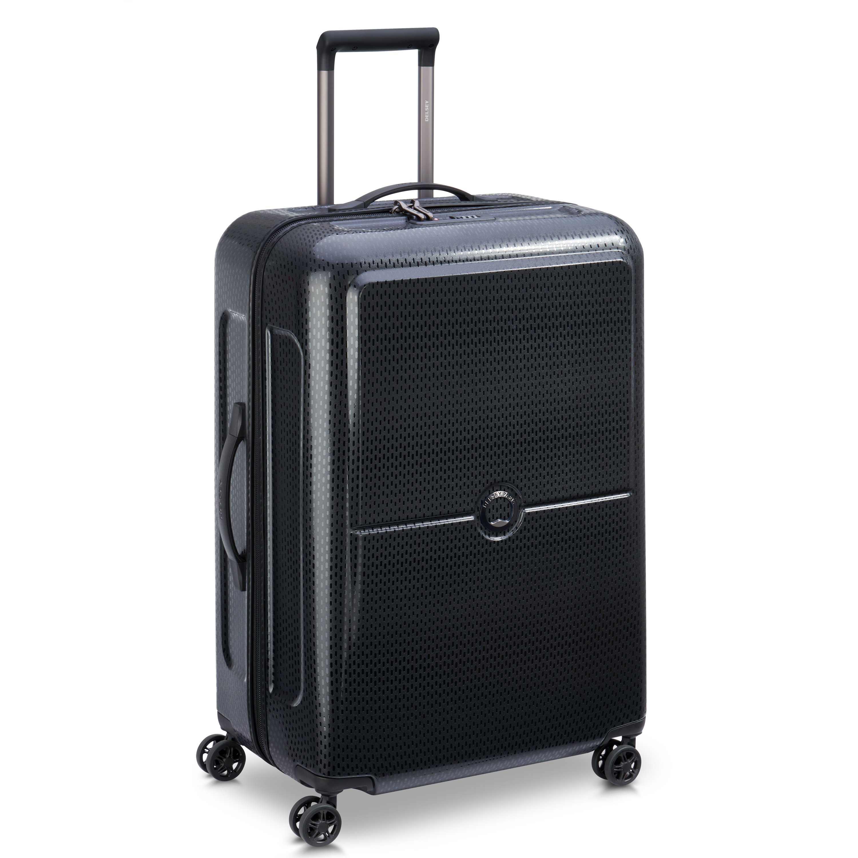 Rigid hold suitcase Black
