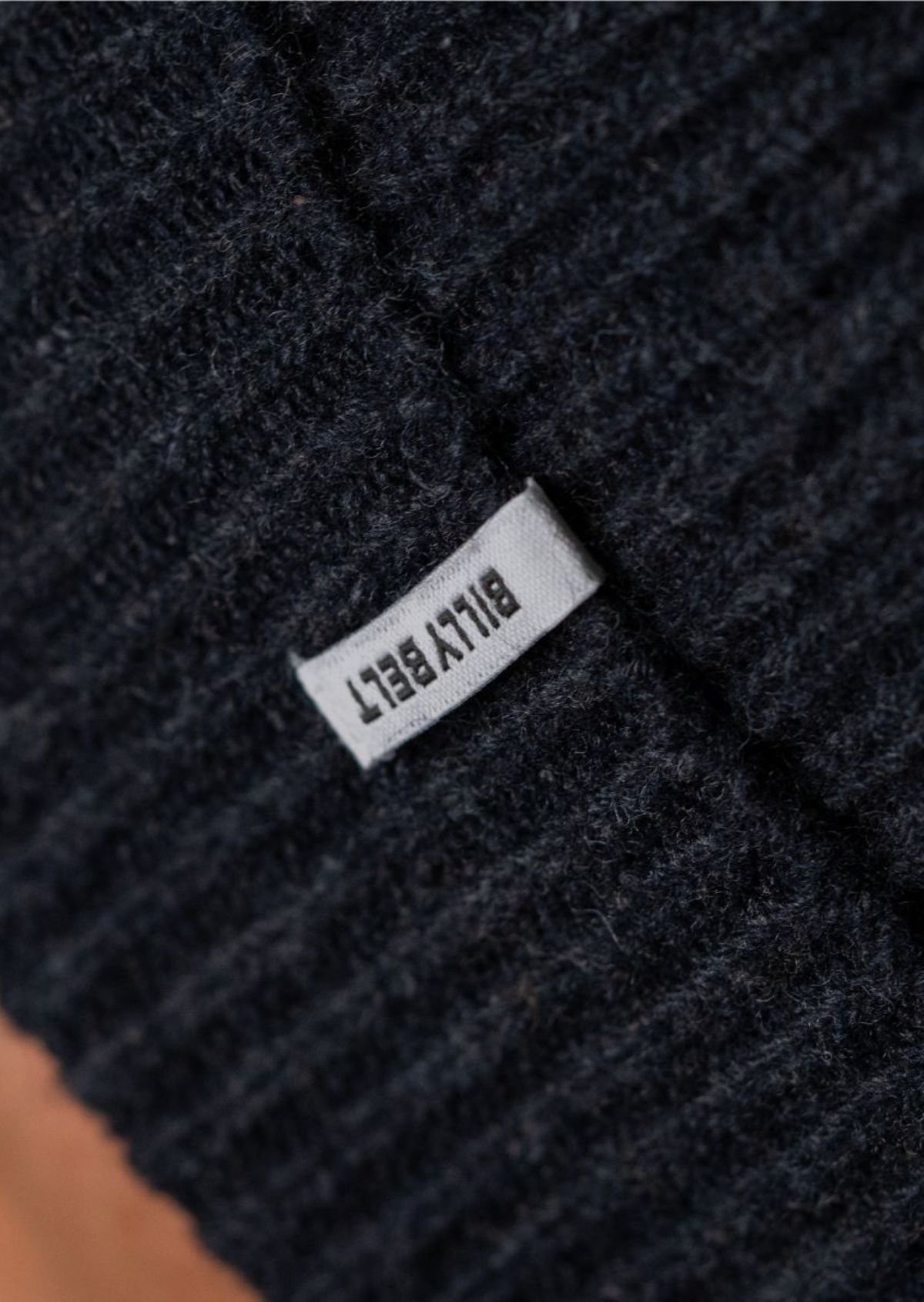 Lamb's wool beanie BILLYBELT Grey