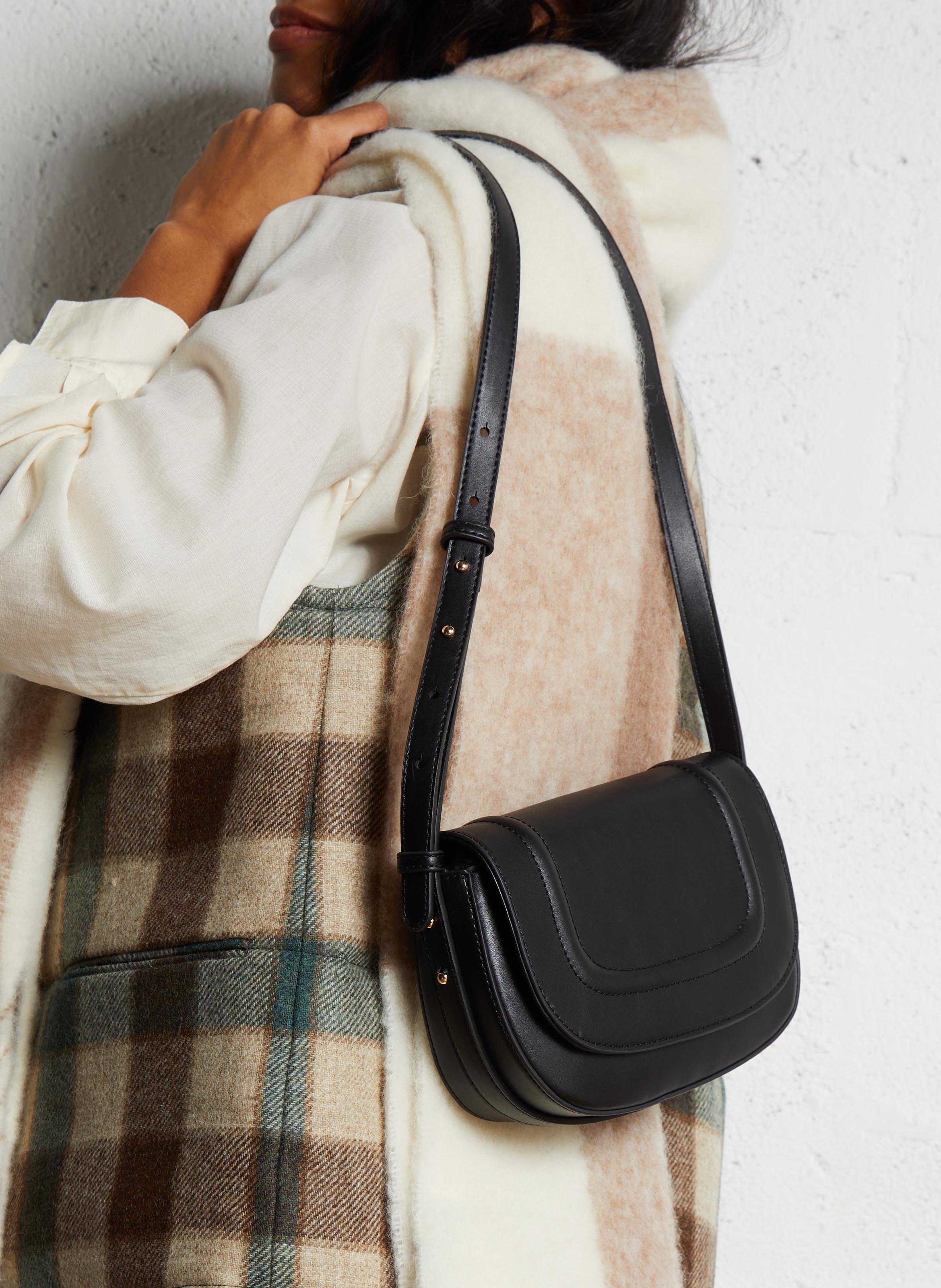 Sac bandoulière  AU PRINTEMPS PARIS Noir