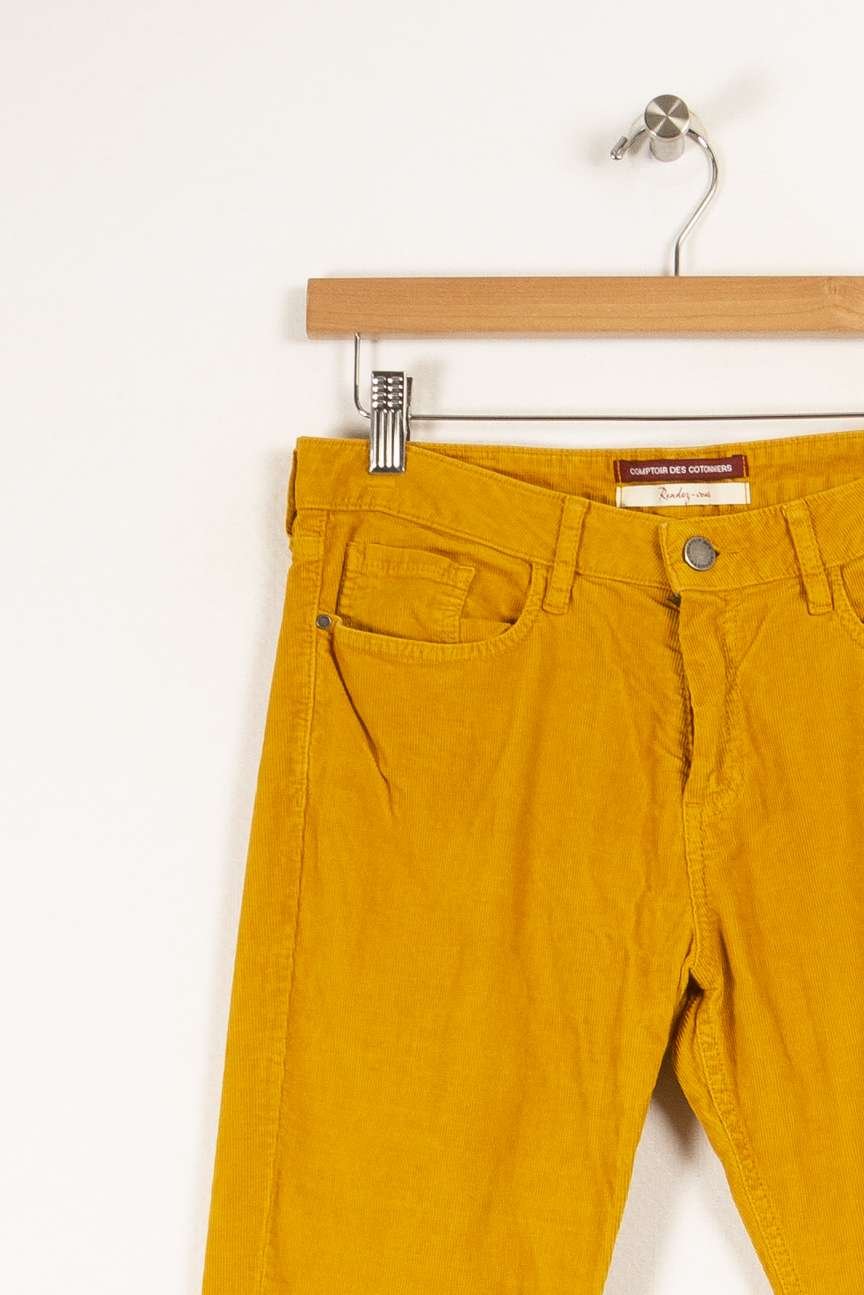 PANTS COMPTOIR DES COTONNIERS - Seconde main Yellow
