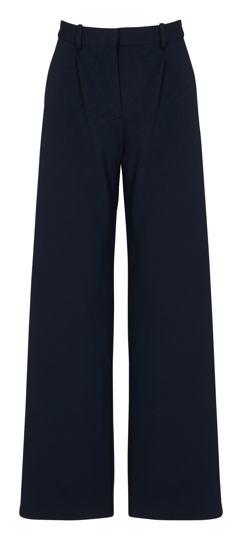 Mid-waist straight-leg pants IKKS Blue